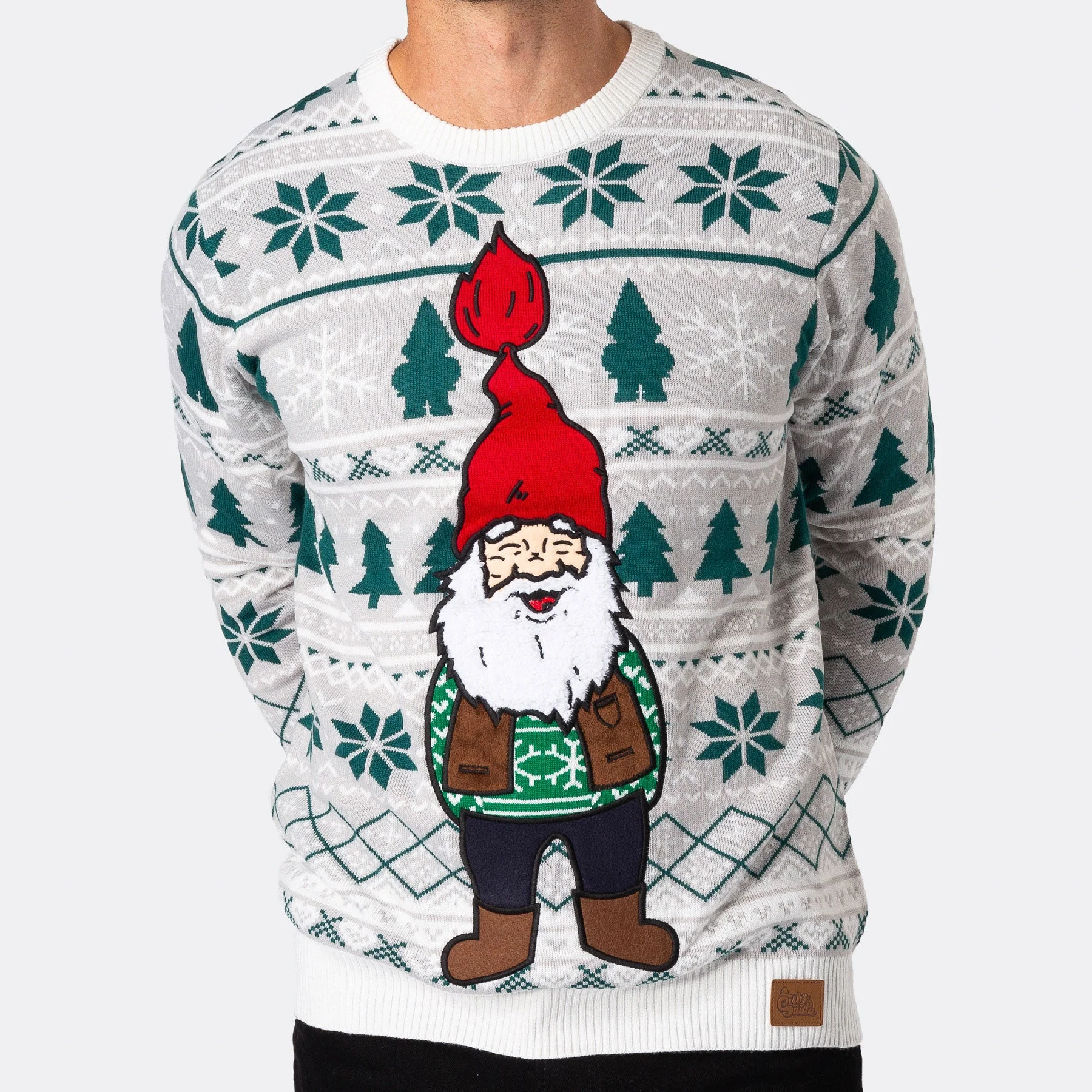 Men's Scandinavian Nisse Christmas Sweater - Image 6