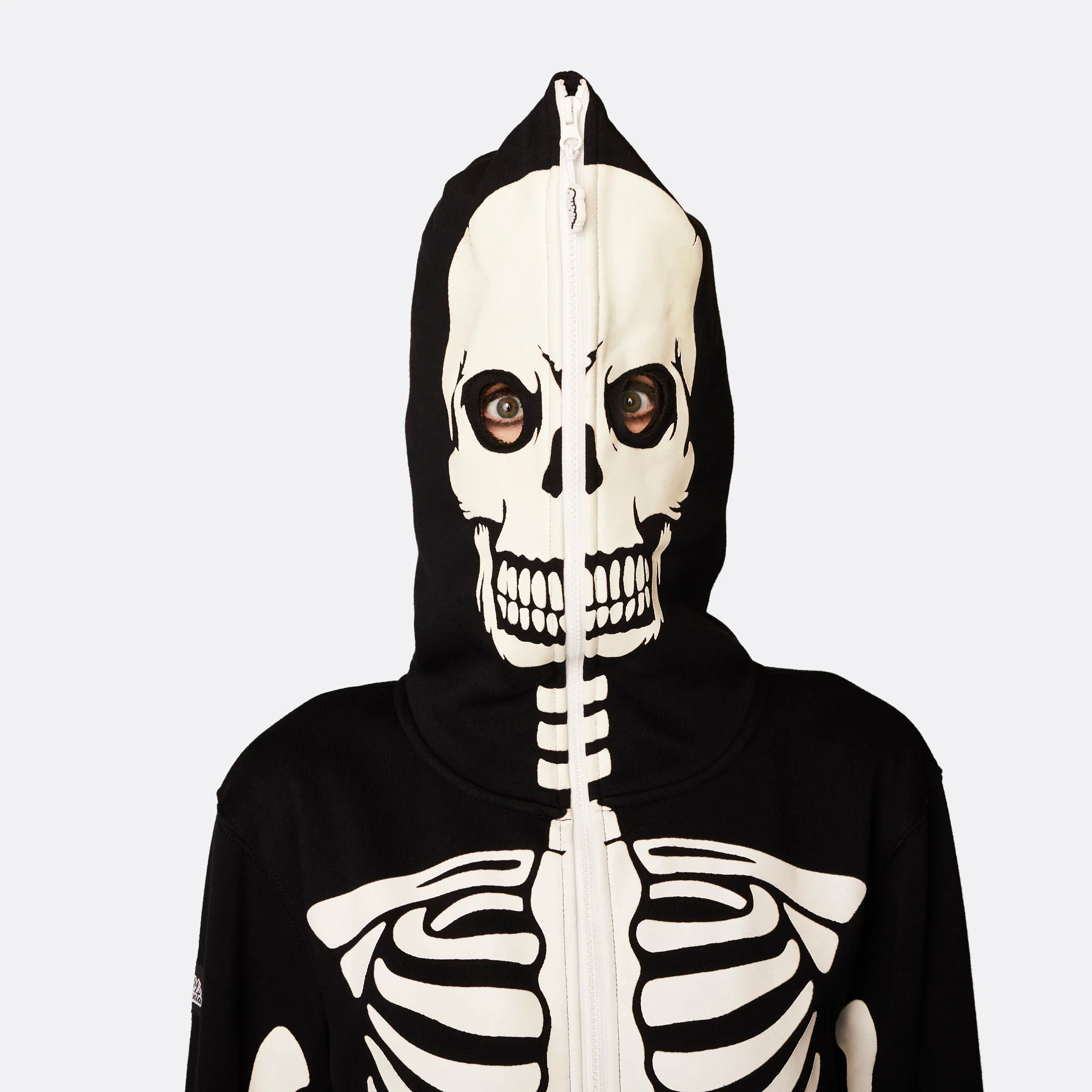 Mens Skeleton Halloween Onesie - Image 8