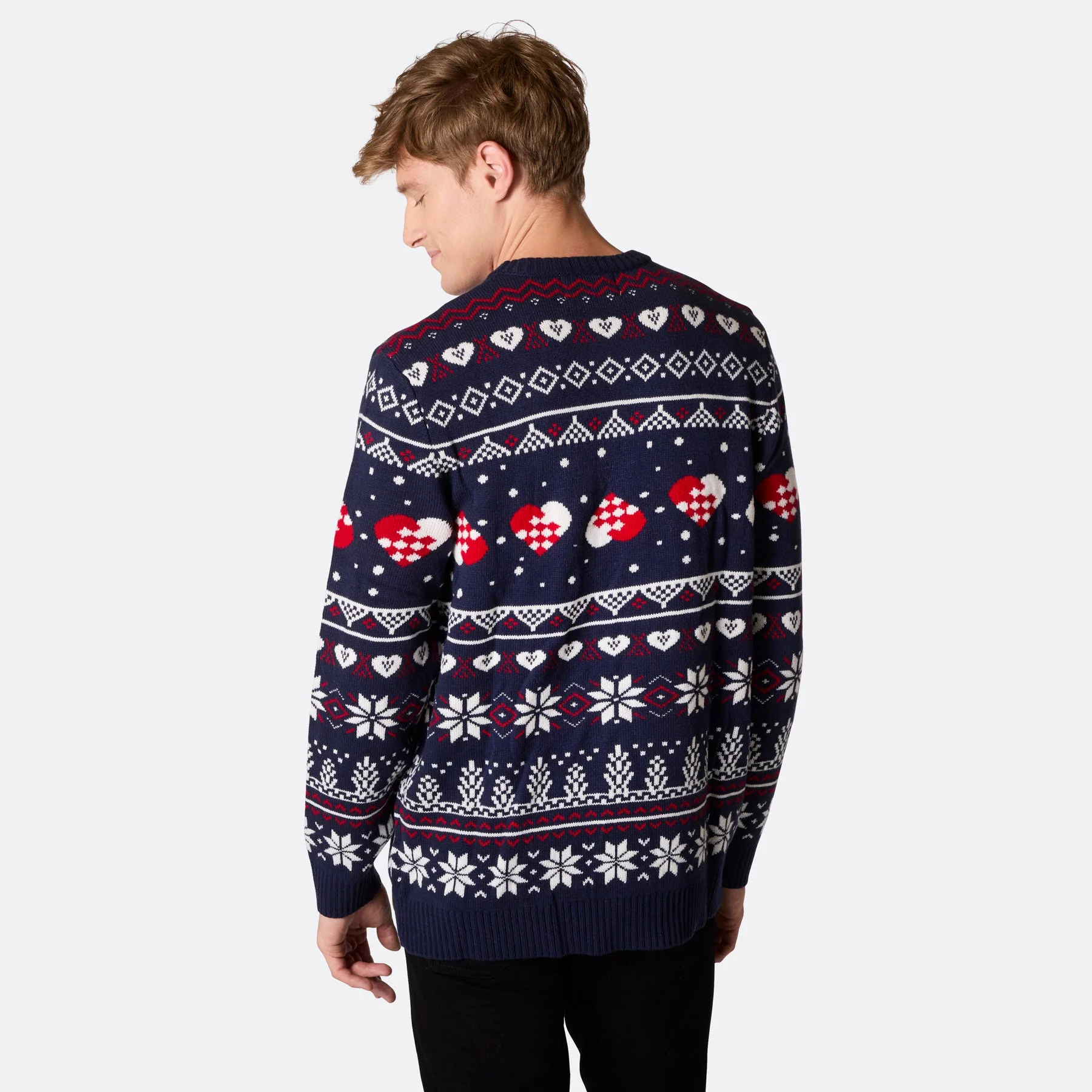 Men's Snowman Christmas Sweater - Image 3