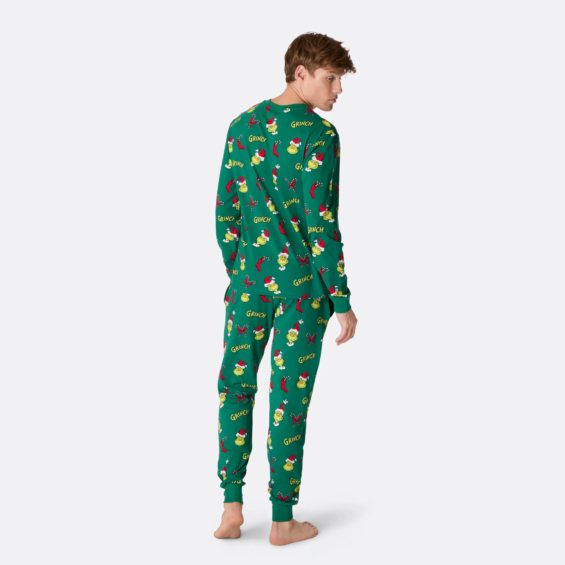 Men's The Grinch Christmas Pyjamas - Image 3