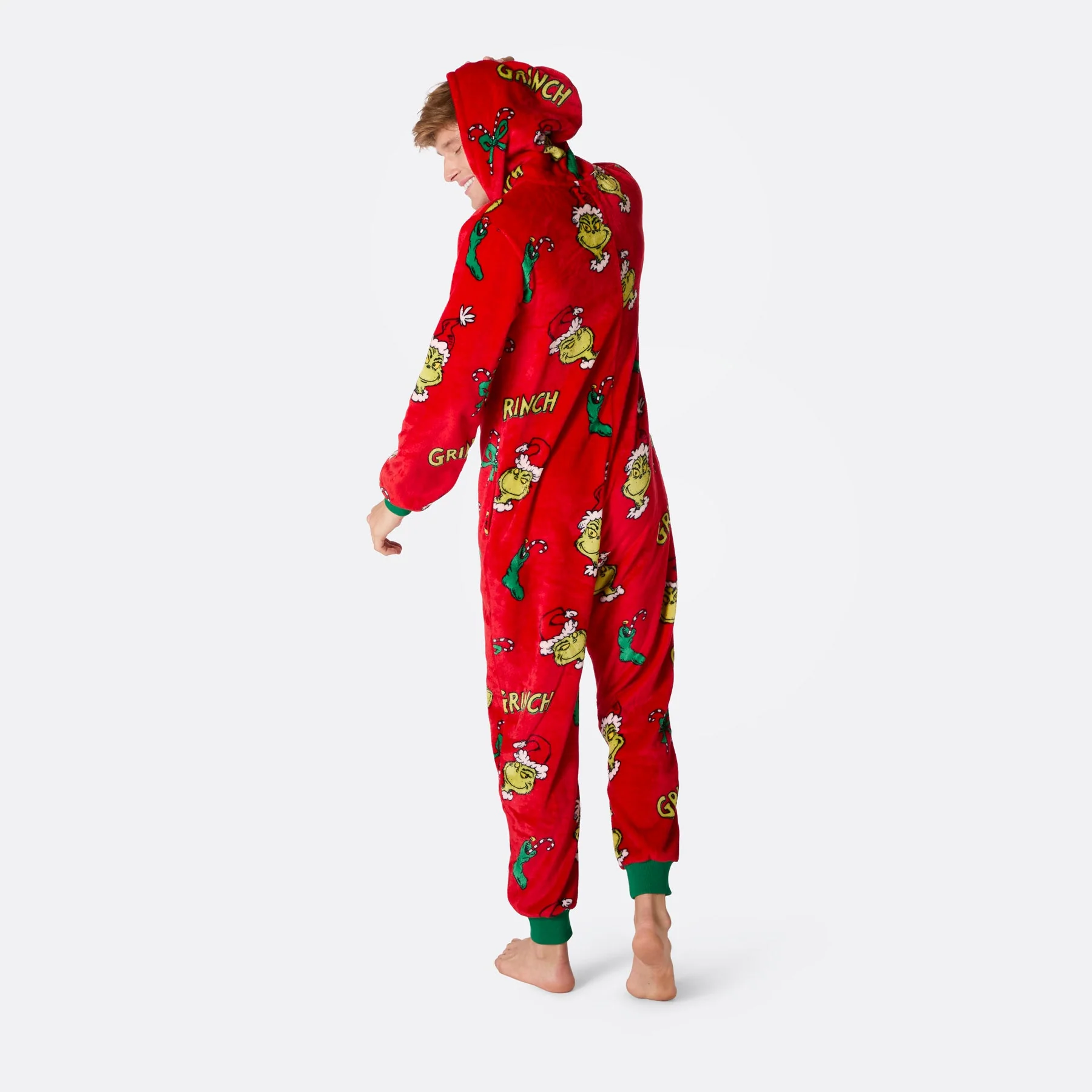 Men's The Grinch Onesie - Image 5