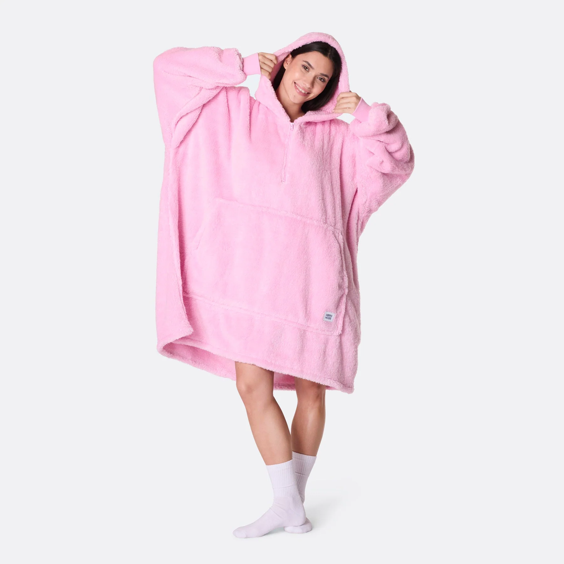Pink Teddy HappyHoodie - Image 2