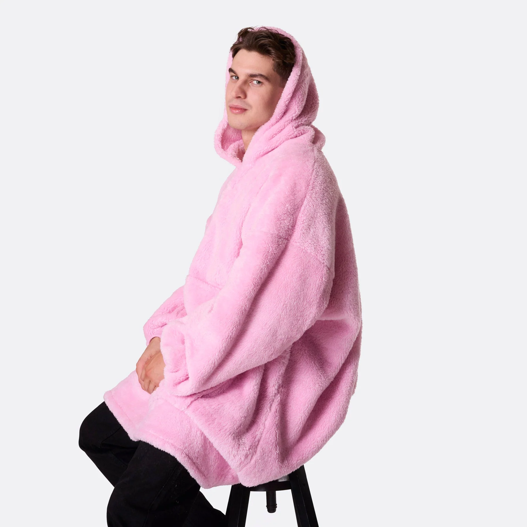 Pink Teddy HappyHoodie - Image 6