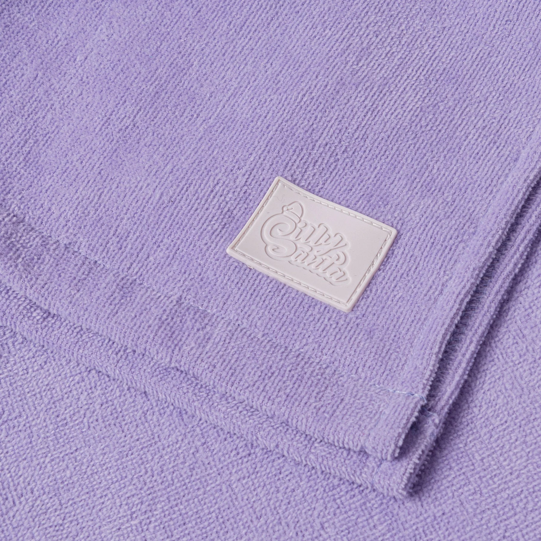 Purple Towel Poncho - Image 10