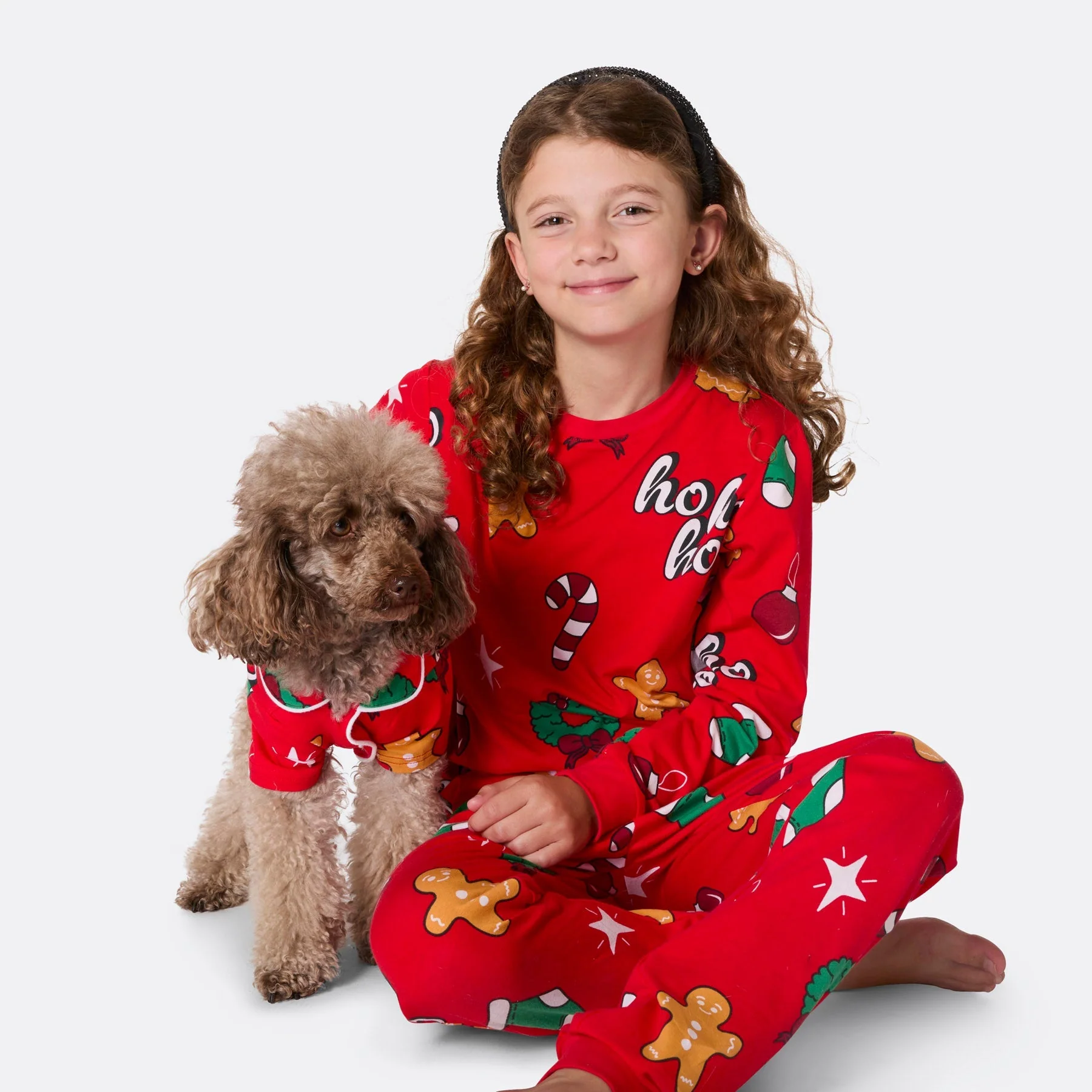 Red Hohoho Christmas Pyjamas Family - Image 6