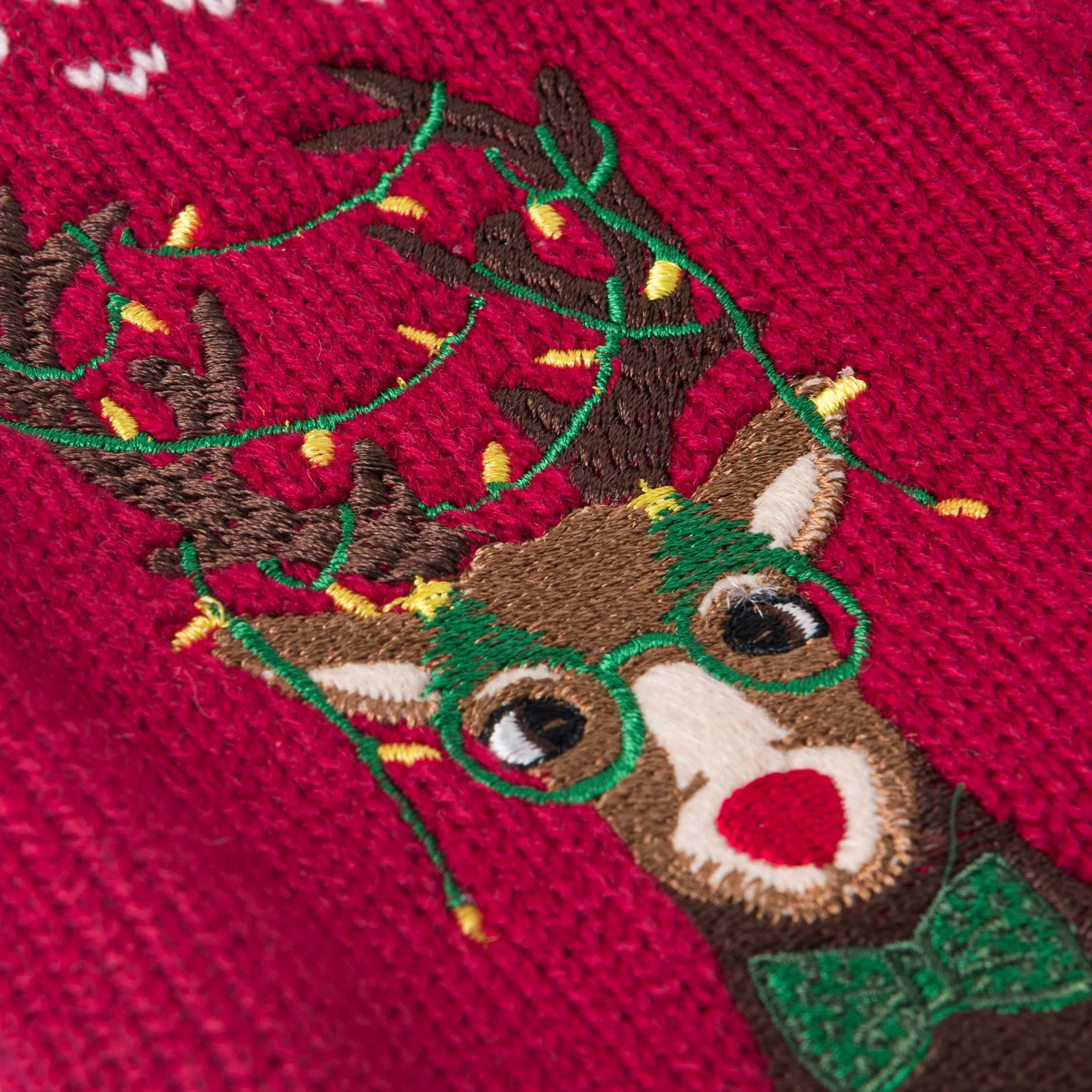 Reindeer Bottle Christmas Sweater - Image 2