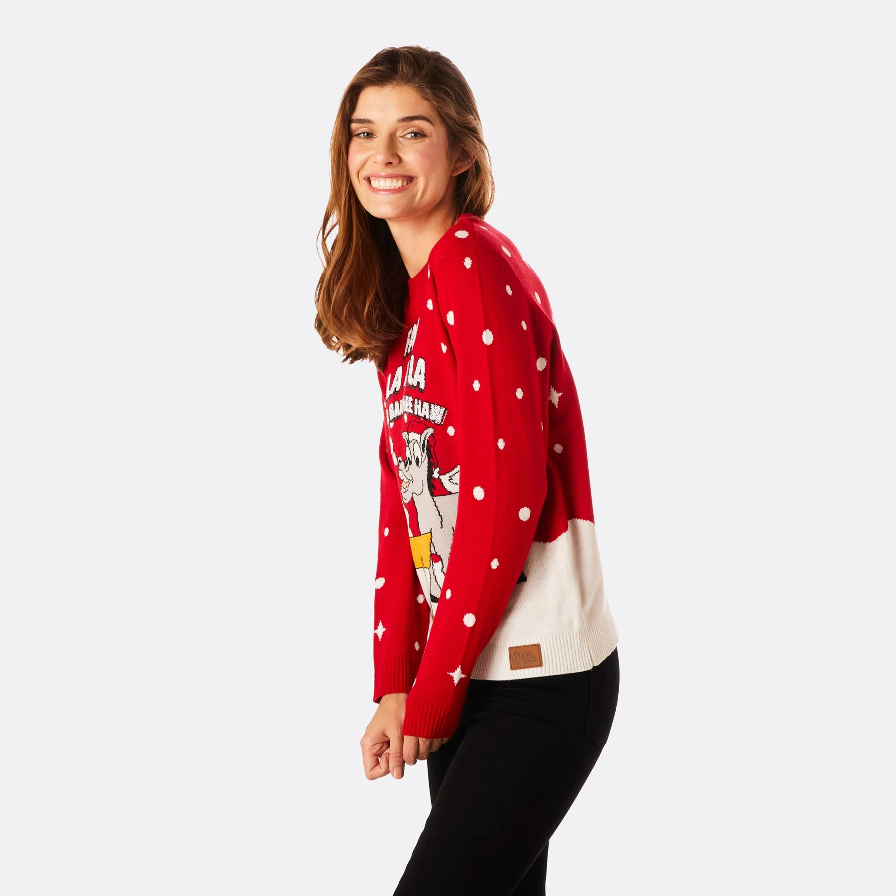 Women's Baa Baa Christmas Sweater - Image 3