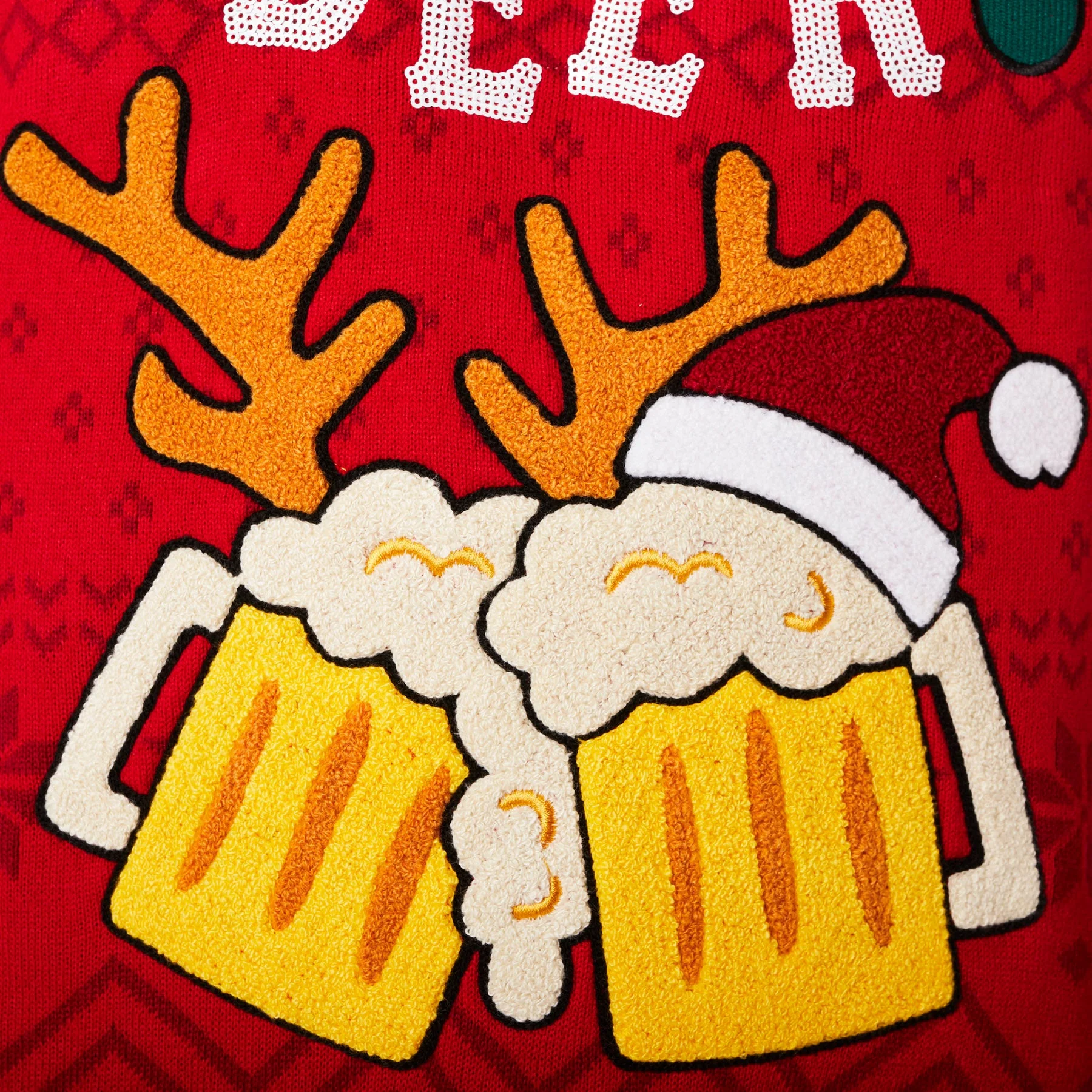 Women's Beer Christmas Sweater - Image 5