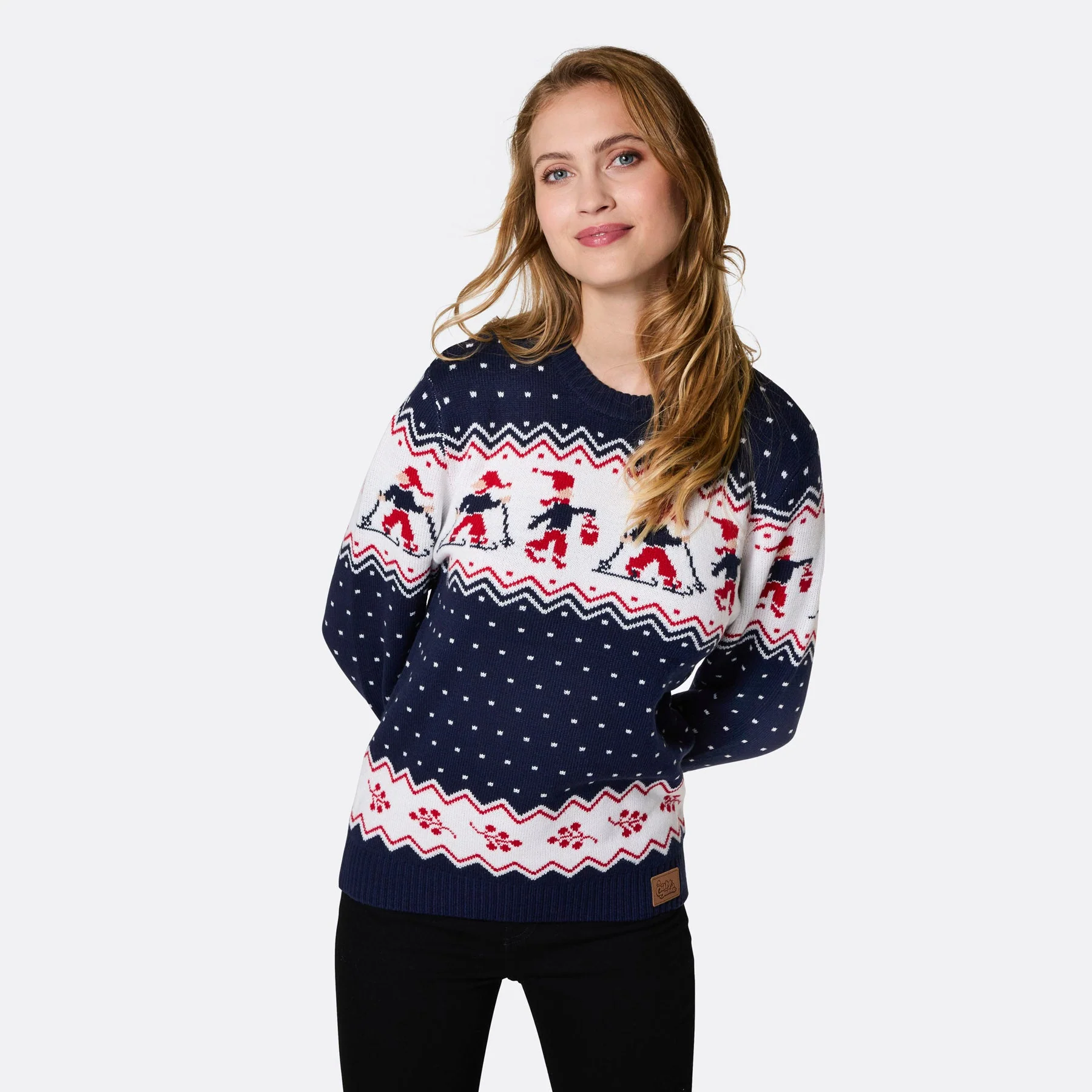 Women's Christmas Scenery Christmas Sweater - Image 2