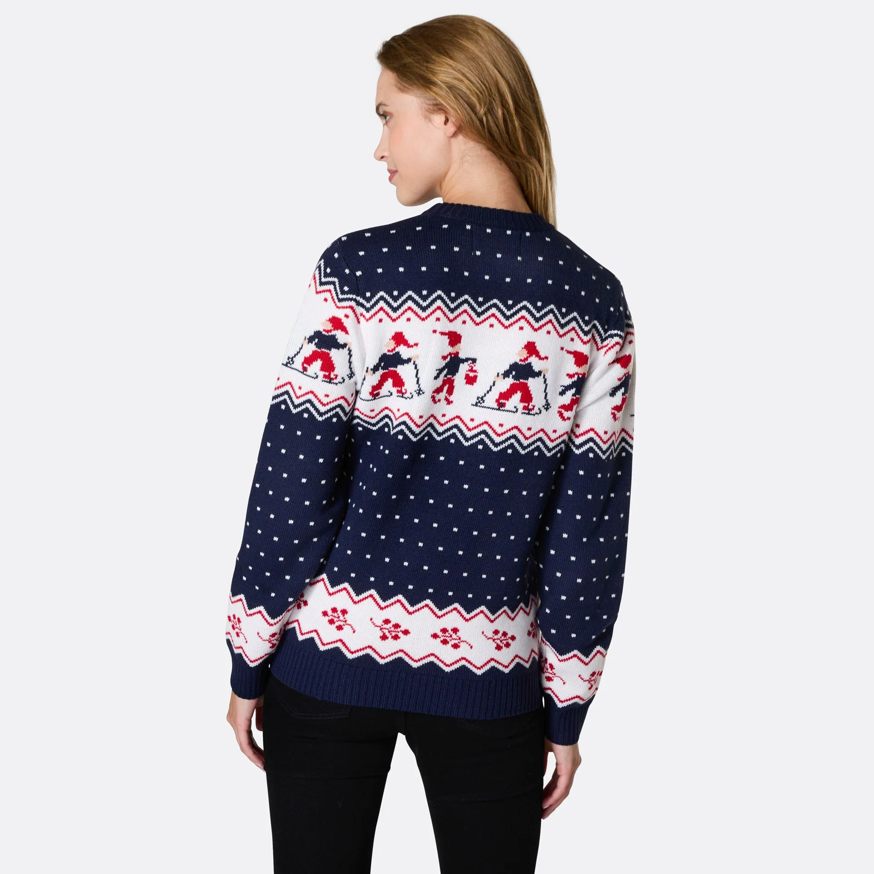Women's Christmas Scenery Christmas Sweater - Image 4