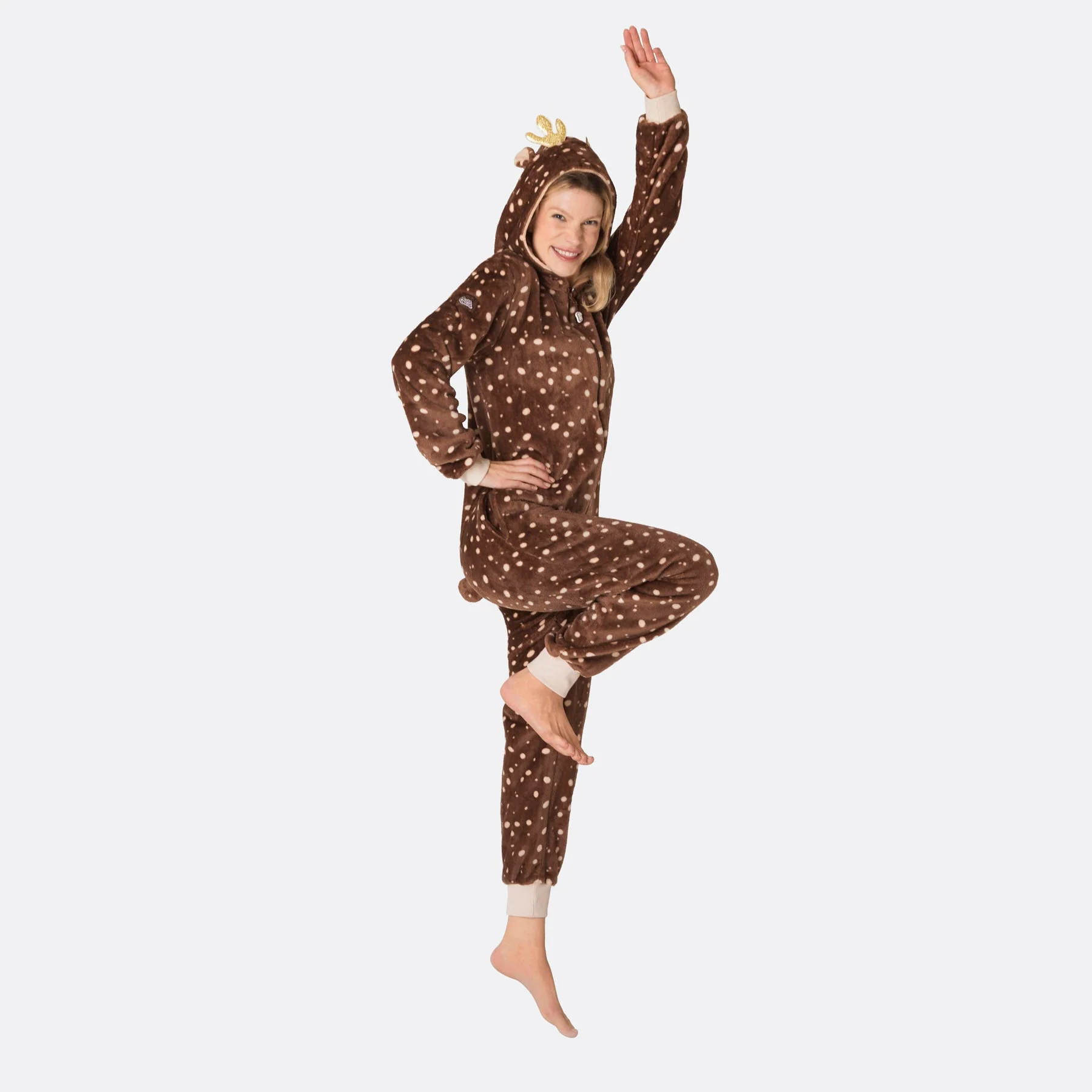 Women's Deer Onesie - Image 4