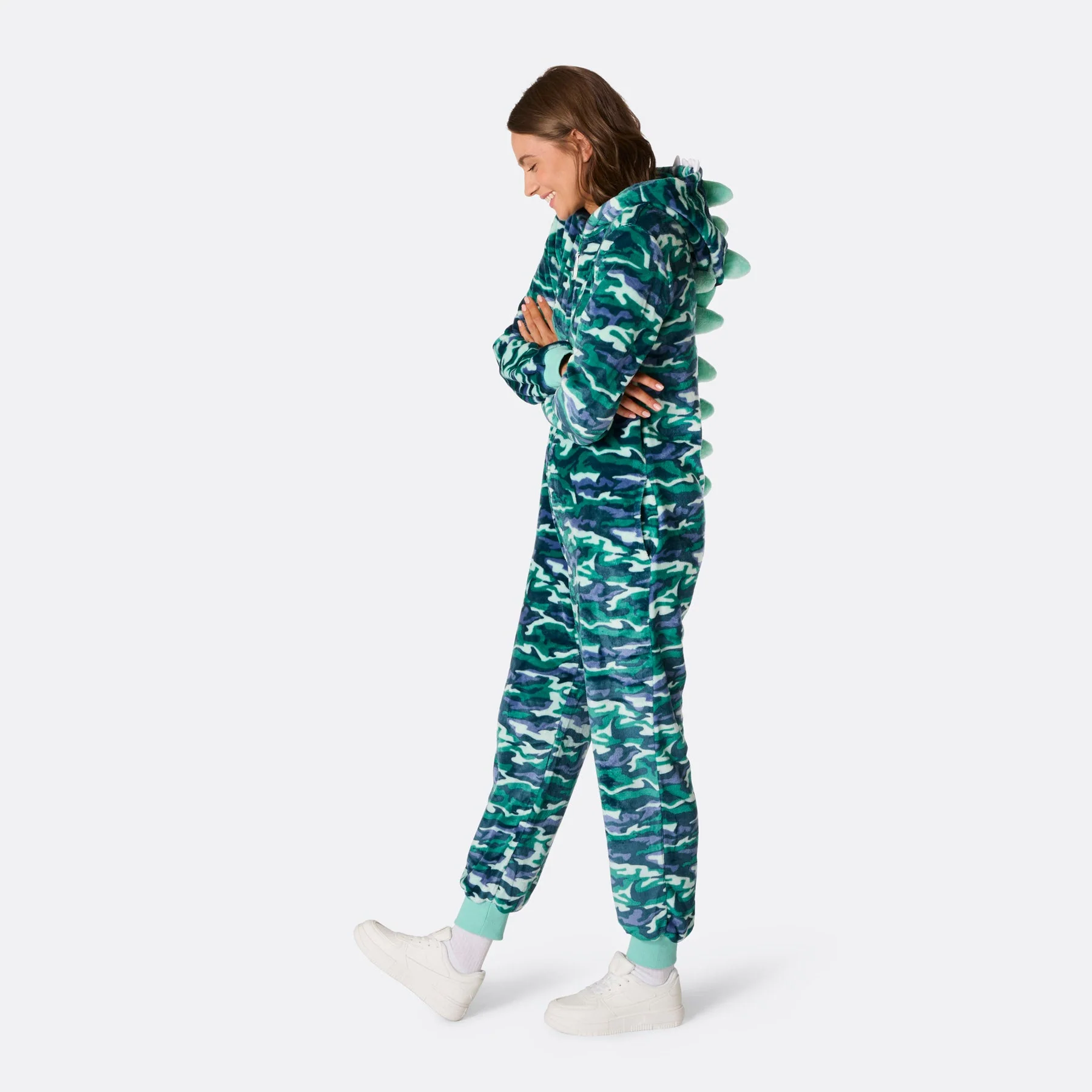 Women's Dinosaur Onesie - Image 3