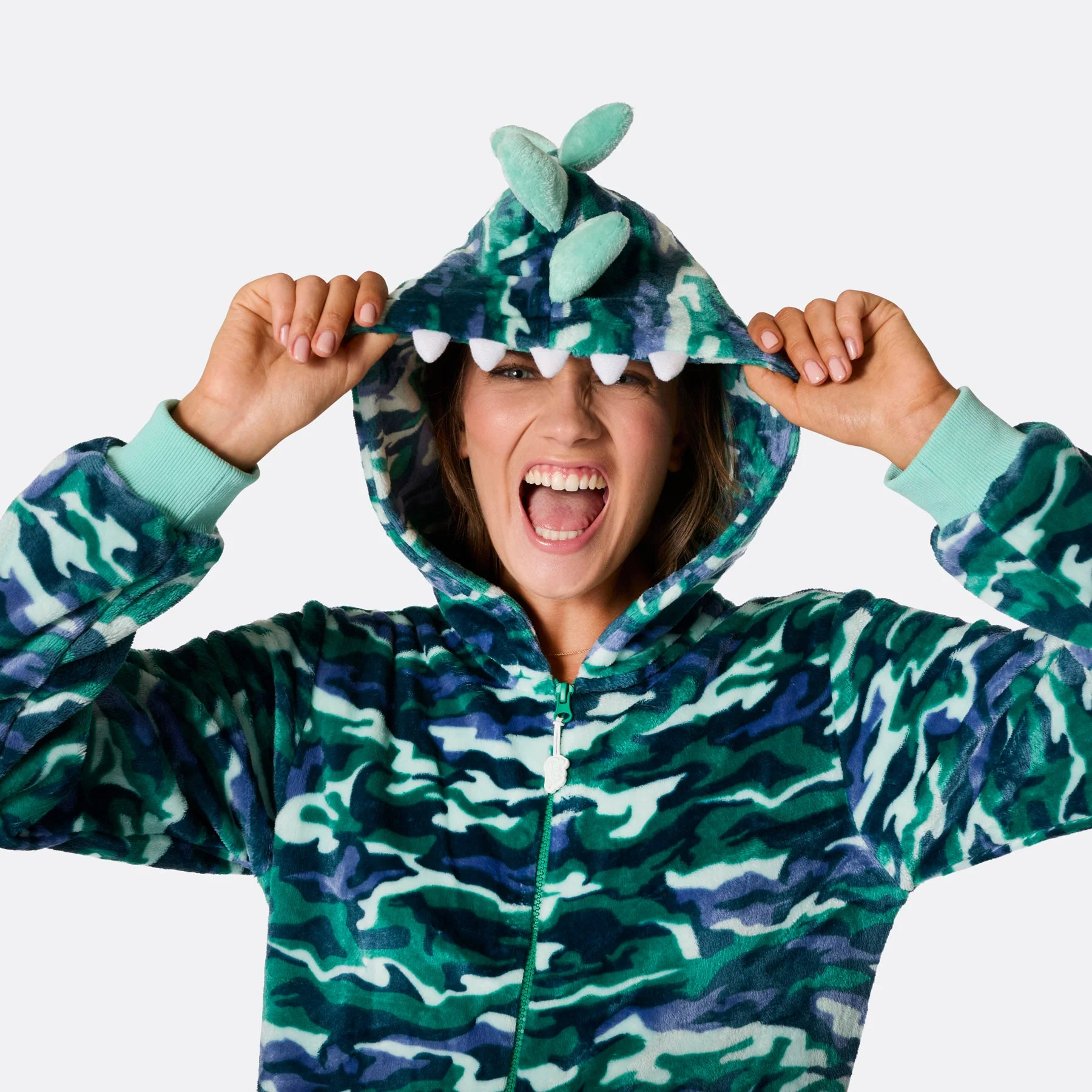 Women's Dinosaur Onesie - Image 4