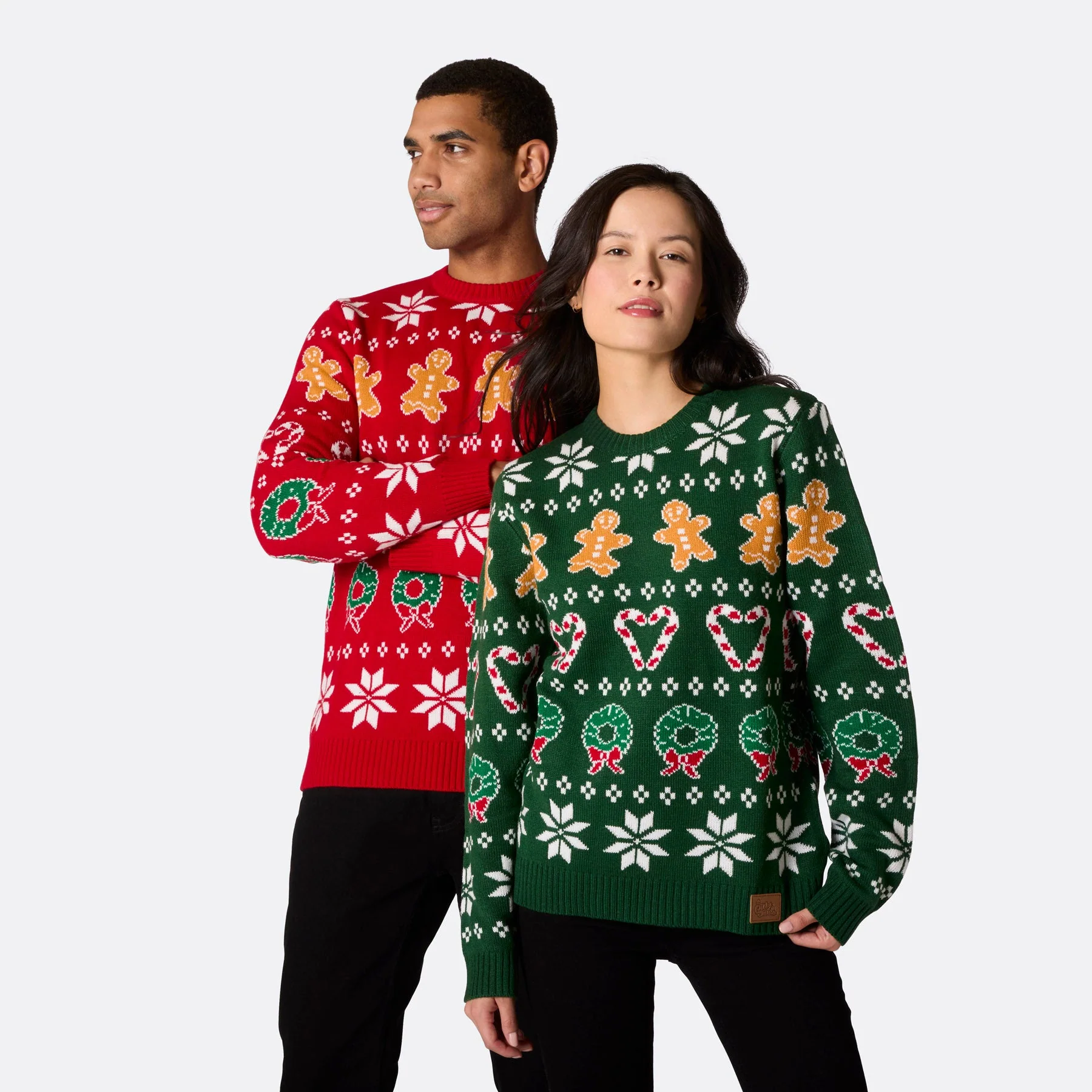 Women's Family Red Christmas Sweater - Image 8