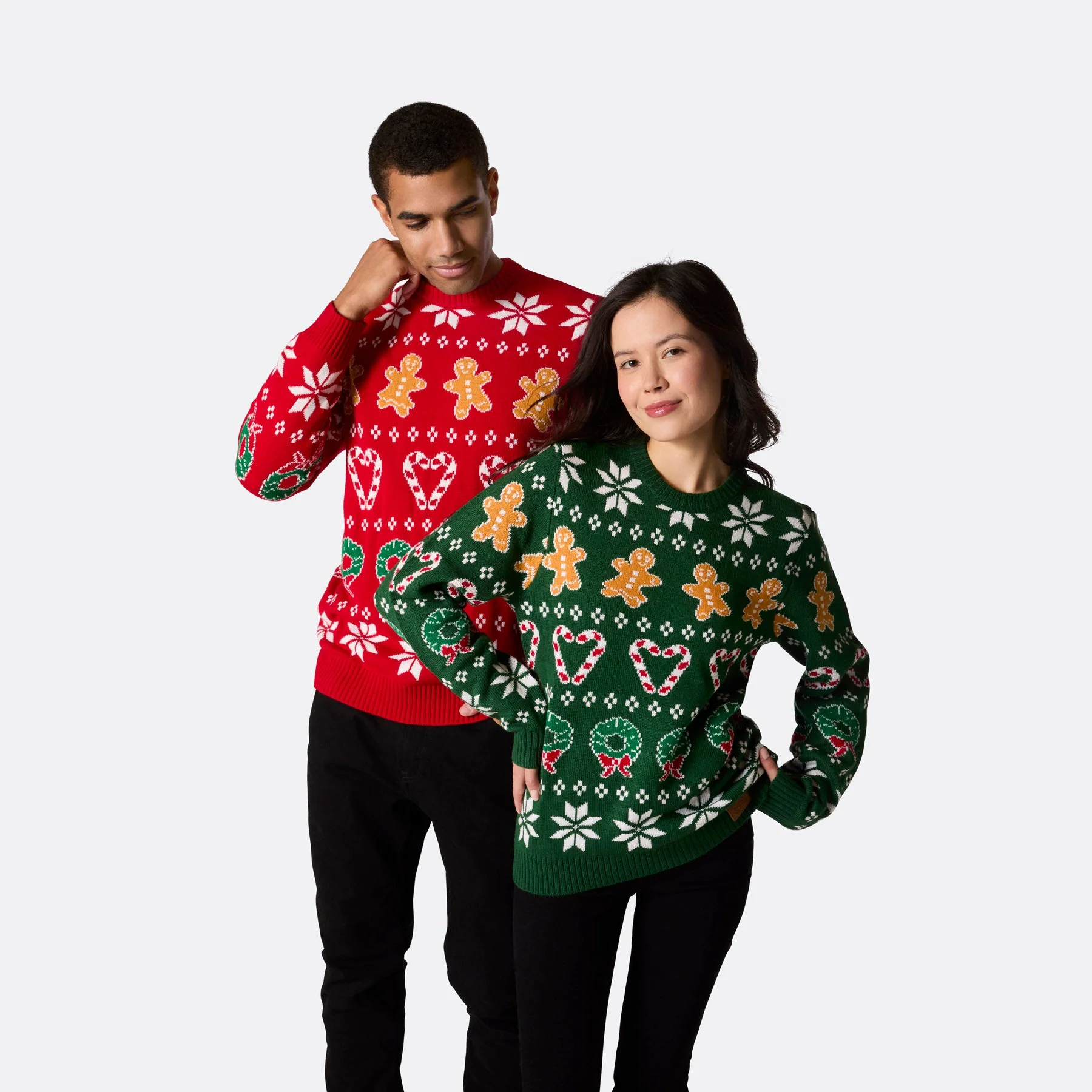 Women's Family Red Christmas Sweater - Image 9