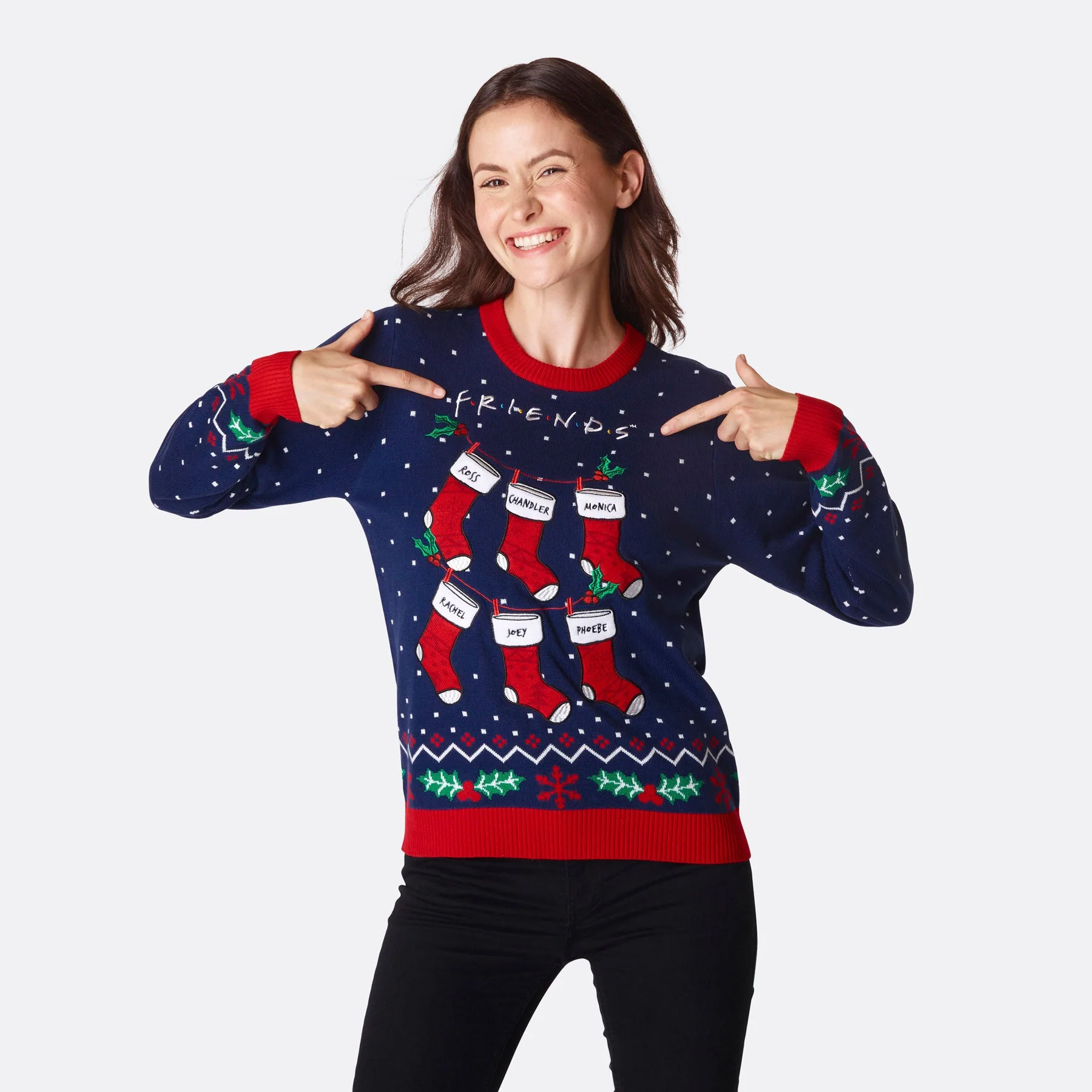 Women's Friends Christmas Sweater - Image 2