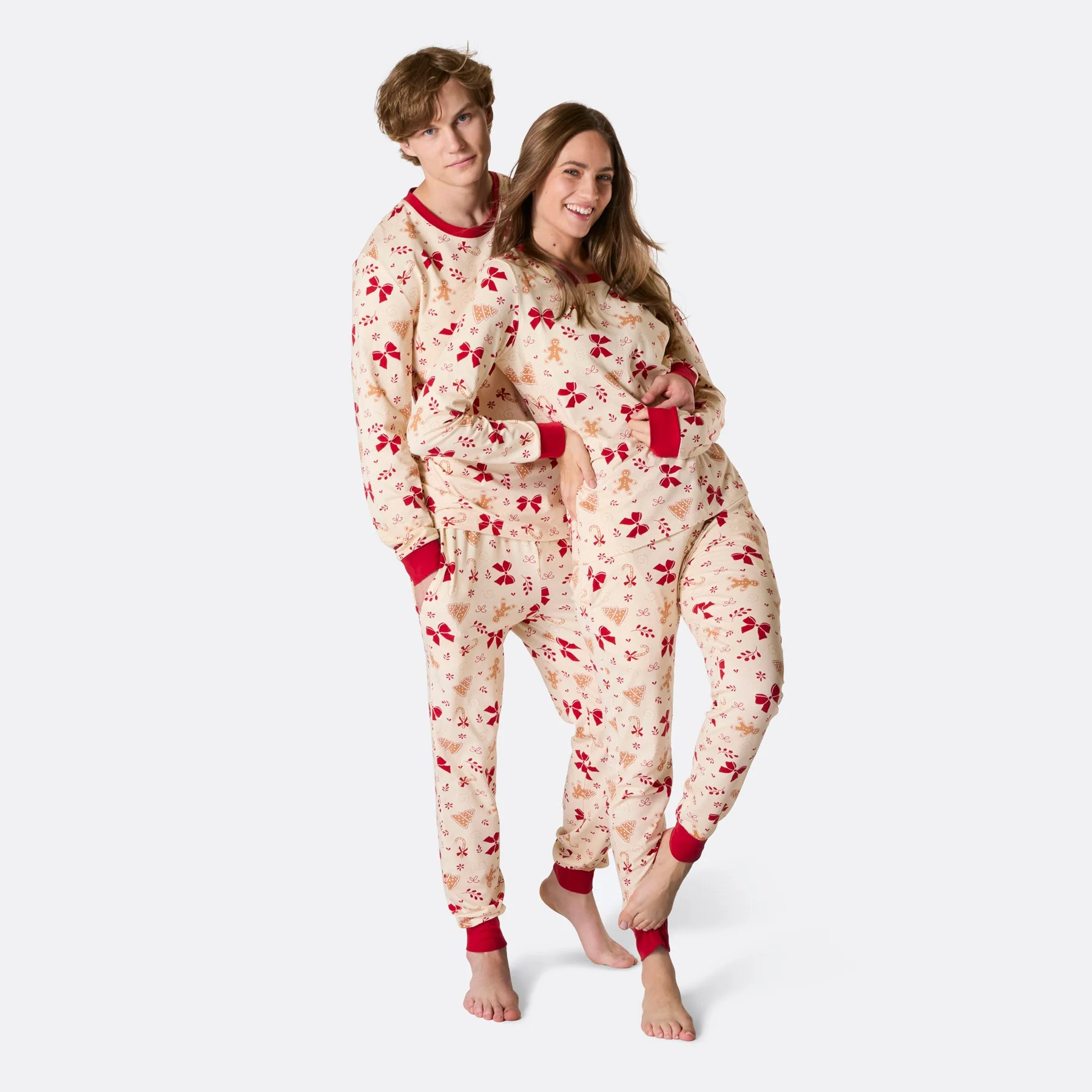 Women's Gingerbread Christmas Pyjamas - Image 8