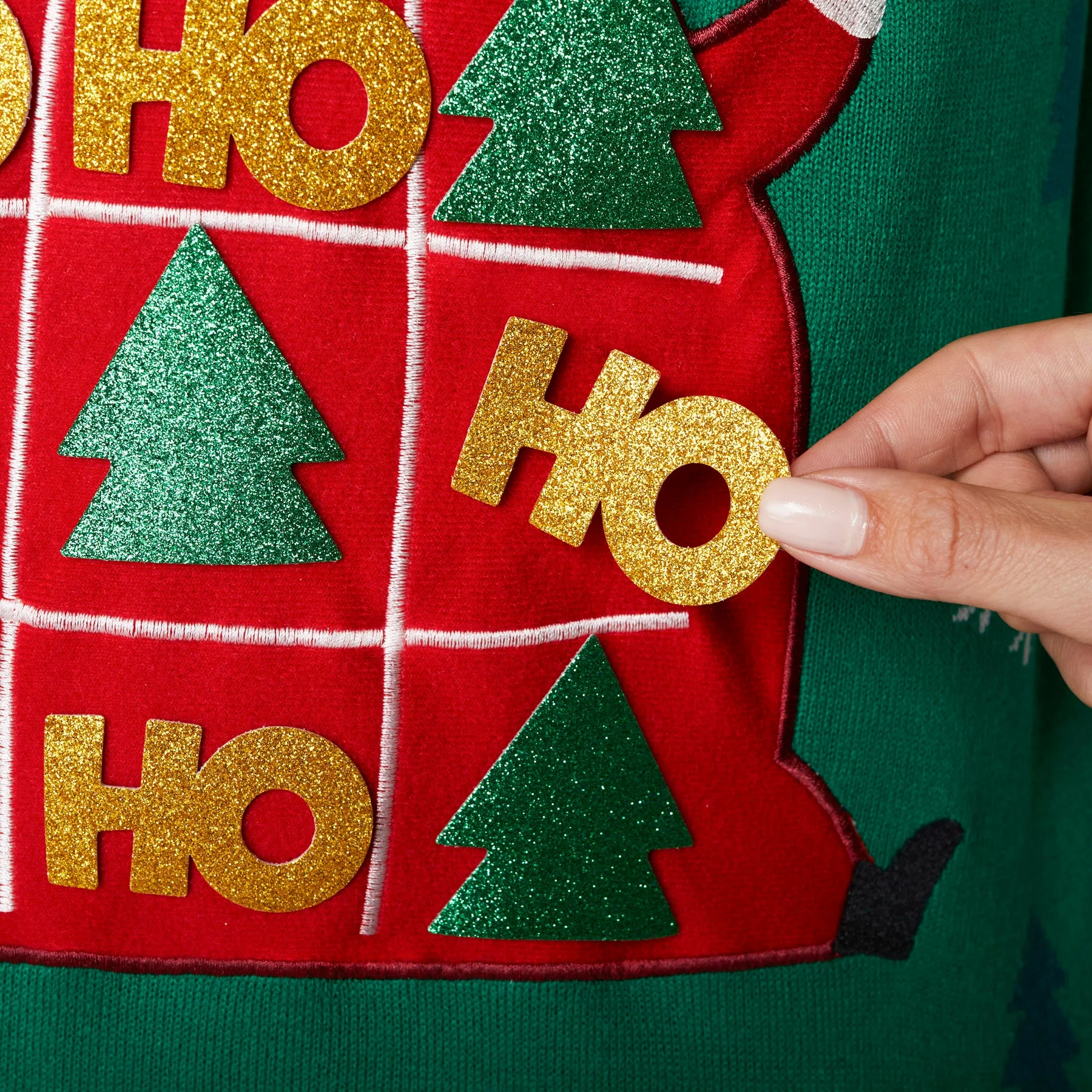 Women's Ho Ho Ho Christmas Sweater - Image 5