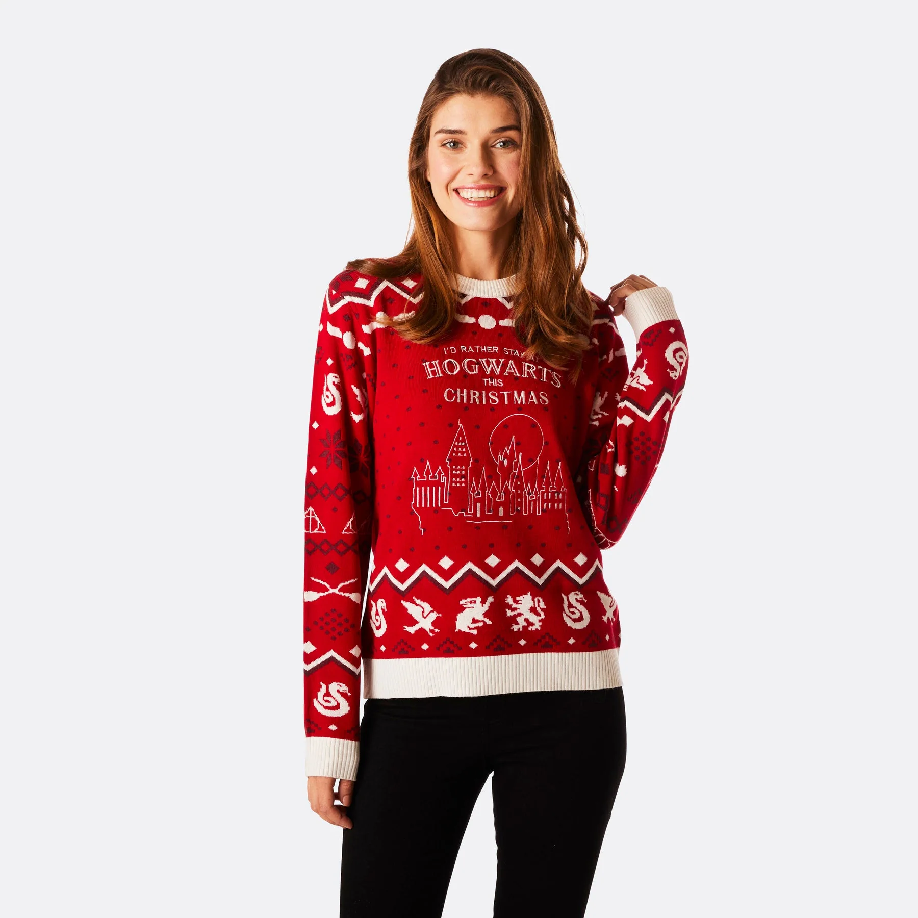 Women's Hogwarts Christmas Sweater