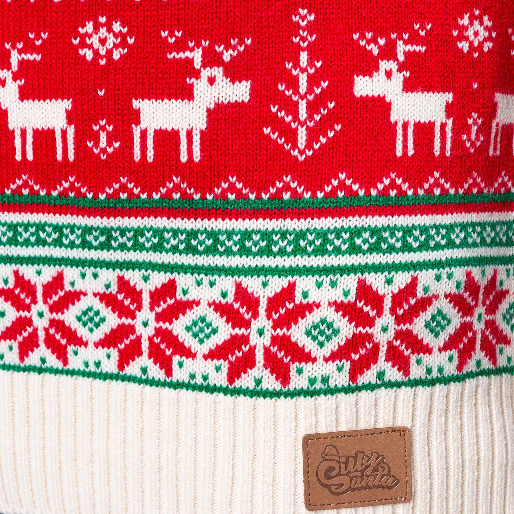 Women's Knitted Christmas Sweater - Image 5