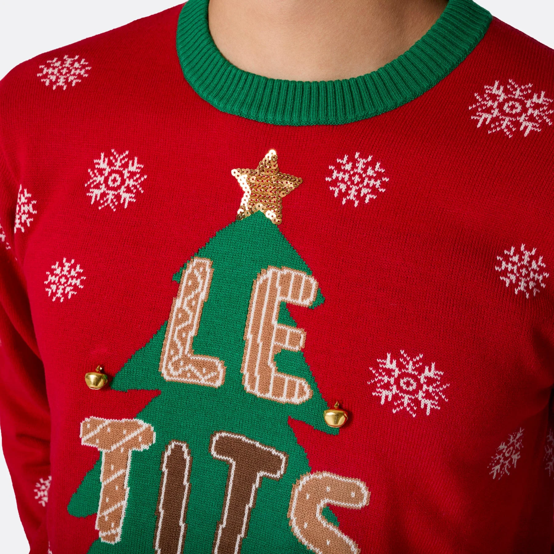 Women's Let It Snow Christmas Sweater - Image 3