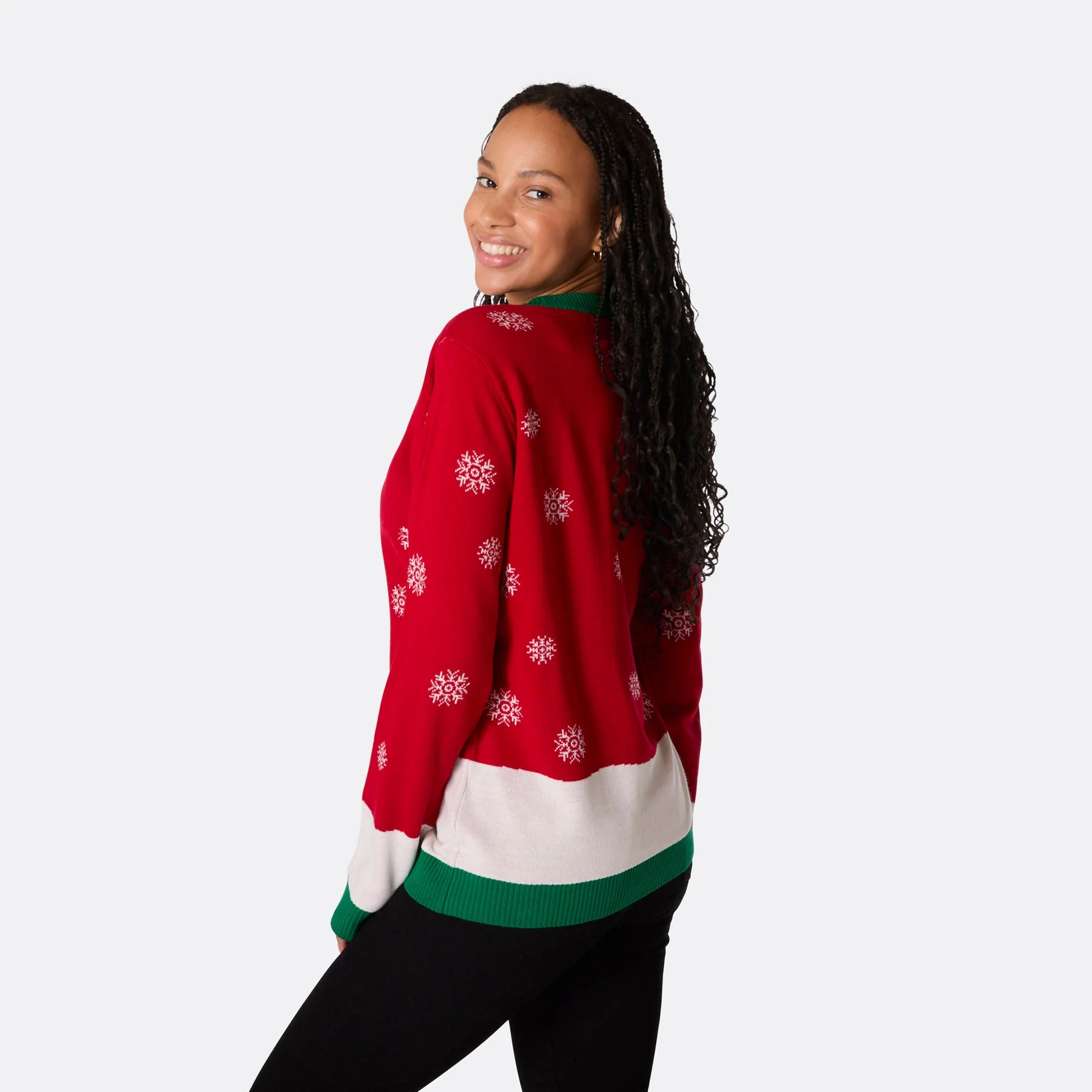 Women's Let It Snow Christmas Sweater - Image 4