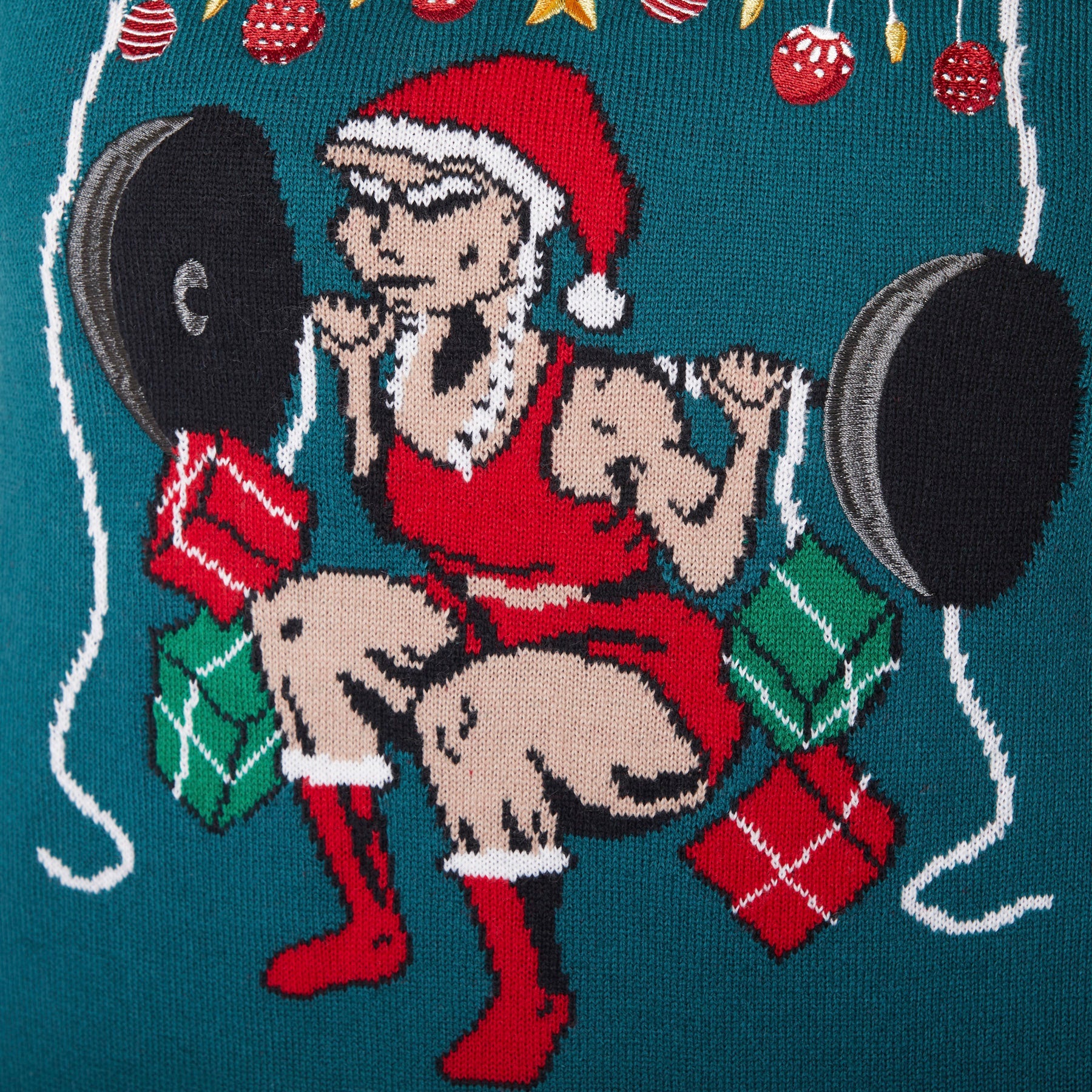 Women's Merry Fitmas Christmas Sweater - Image 4