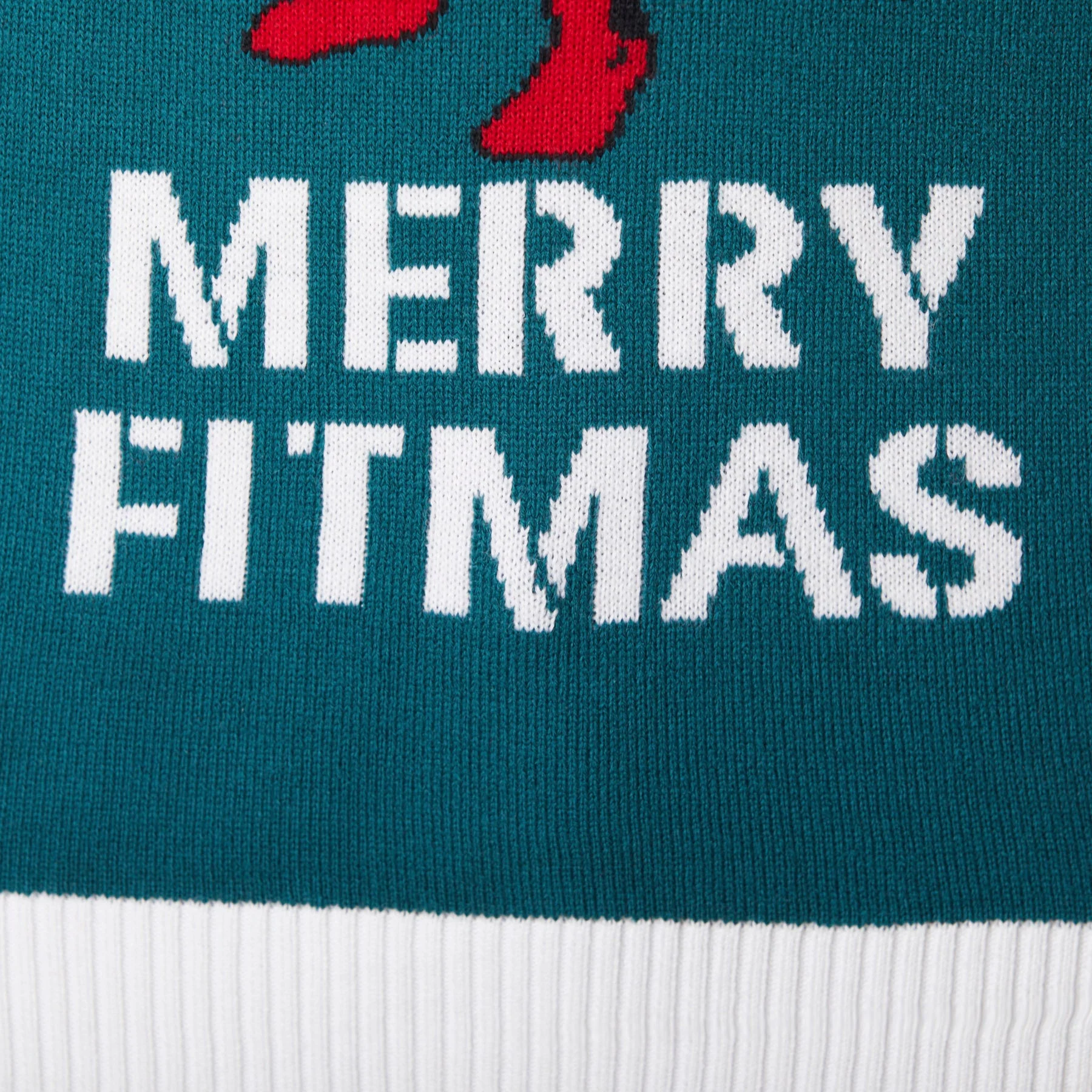 Women's Merry Fitmas Christmas Sweater - Image 5