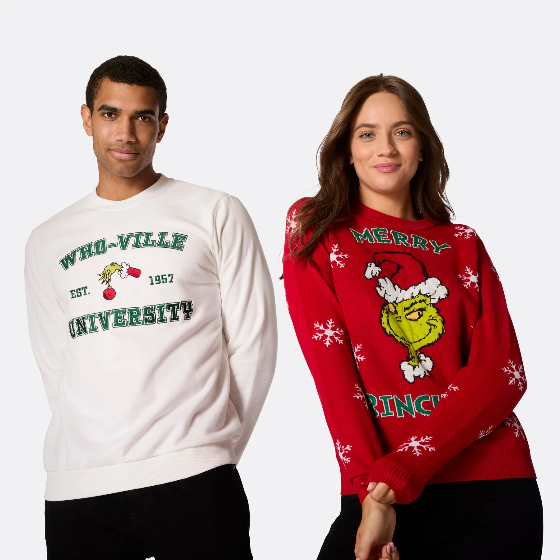 Women's Merry Grinchmas Christmas Sweater - Image 4