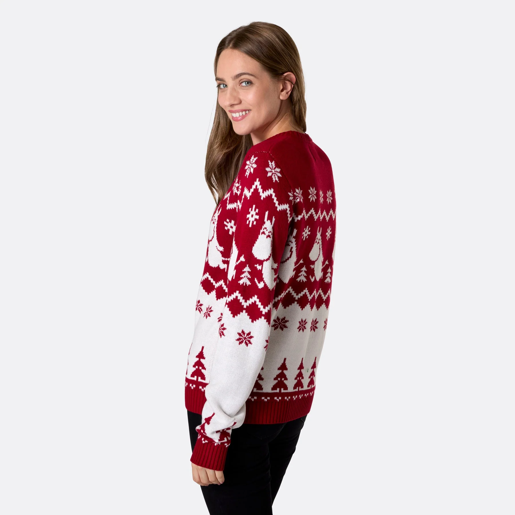 Women's Moomin Christmas Sweater - Image 3