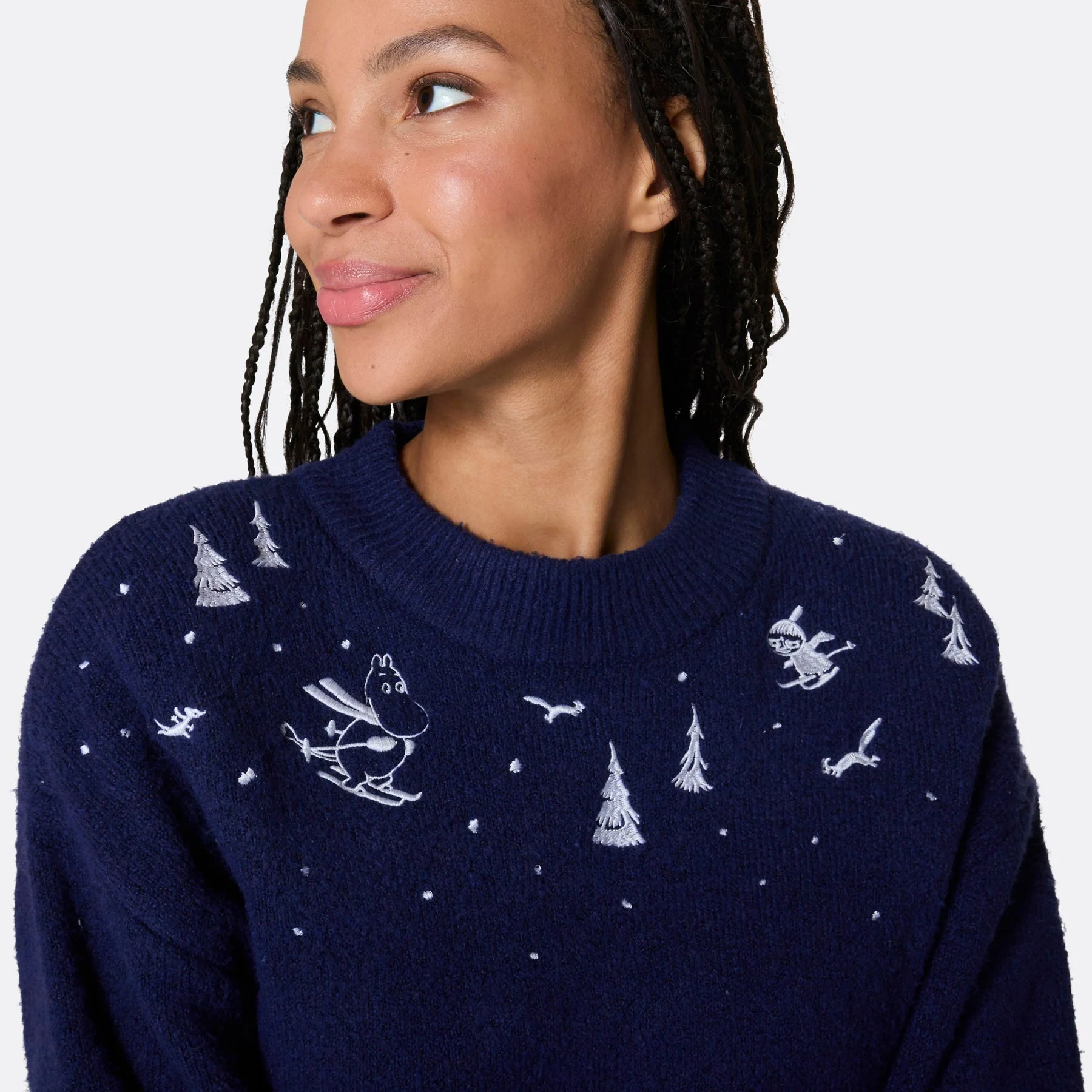 Women's Mummi Oversized Christmas Sweater - Image 4