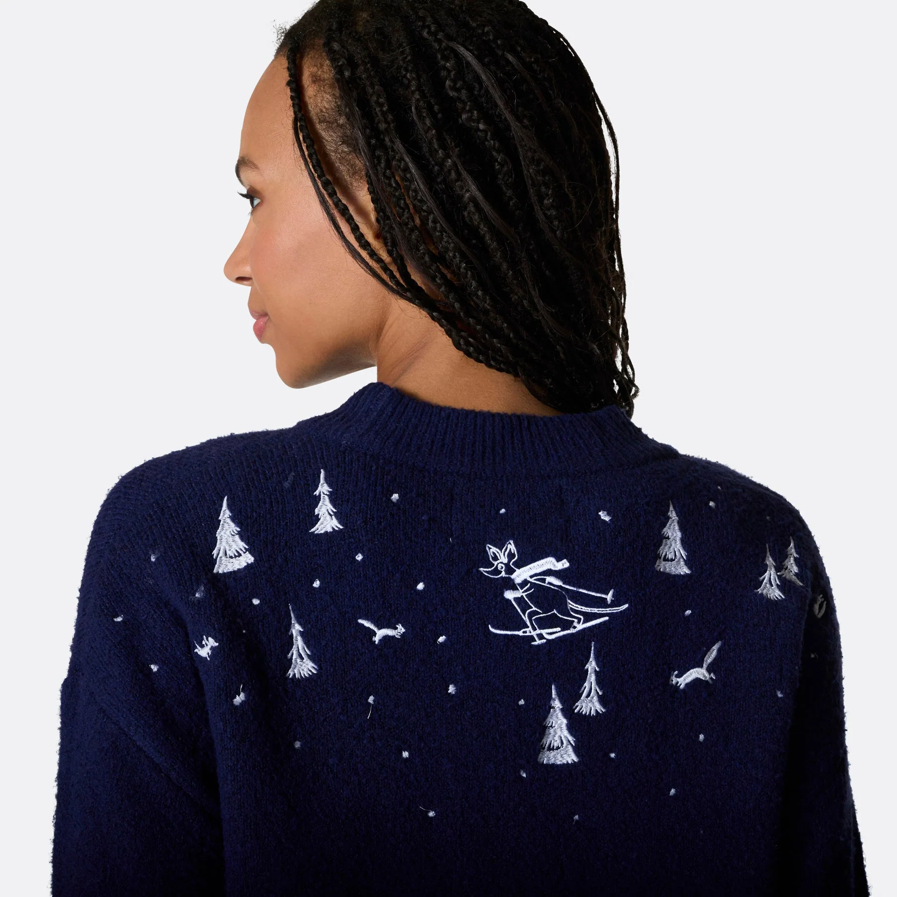 Women's Mummi Oversized Christmas Sweater - Image 5