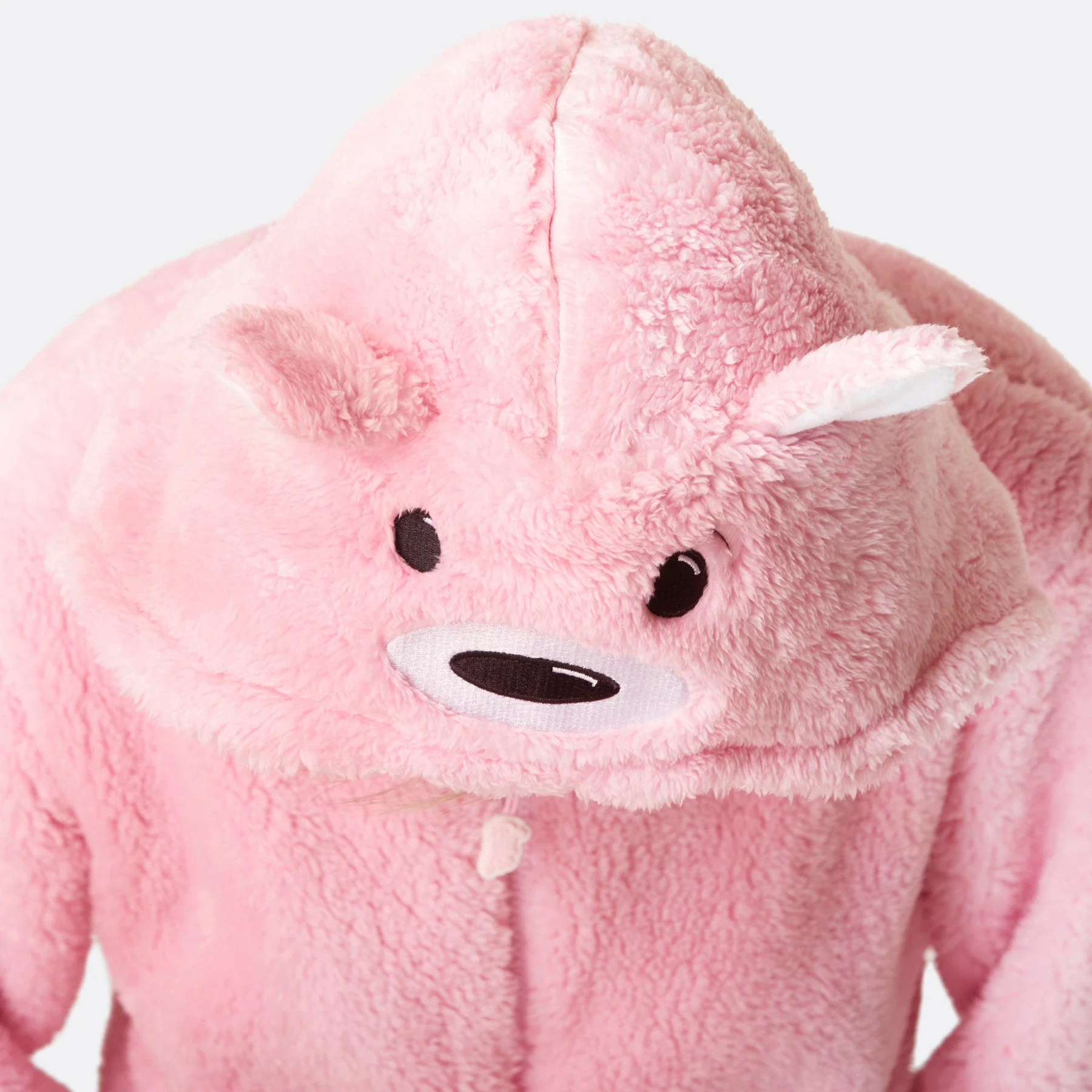Women's Pink Teddy Bear Onesie - Image 7