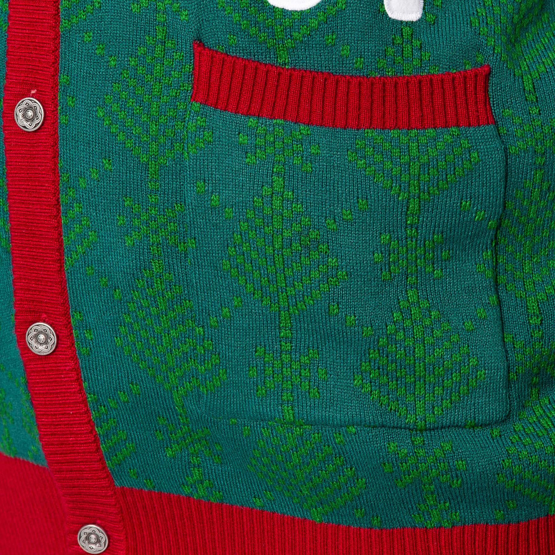Women's Polar Bear Christmas Waistcoat - Image 5