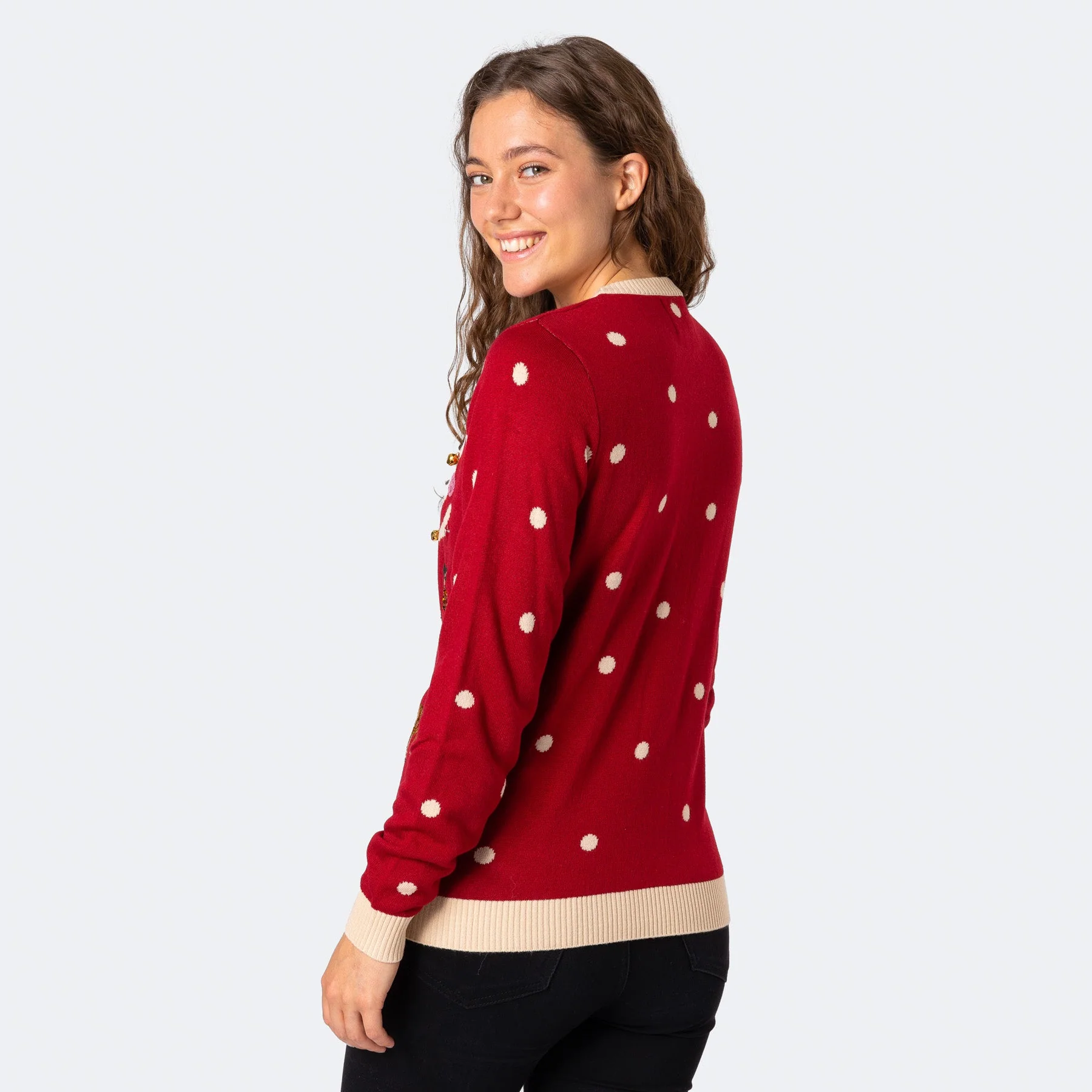 Women's Prosecco Christmas Sweater - Image 3