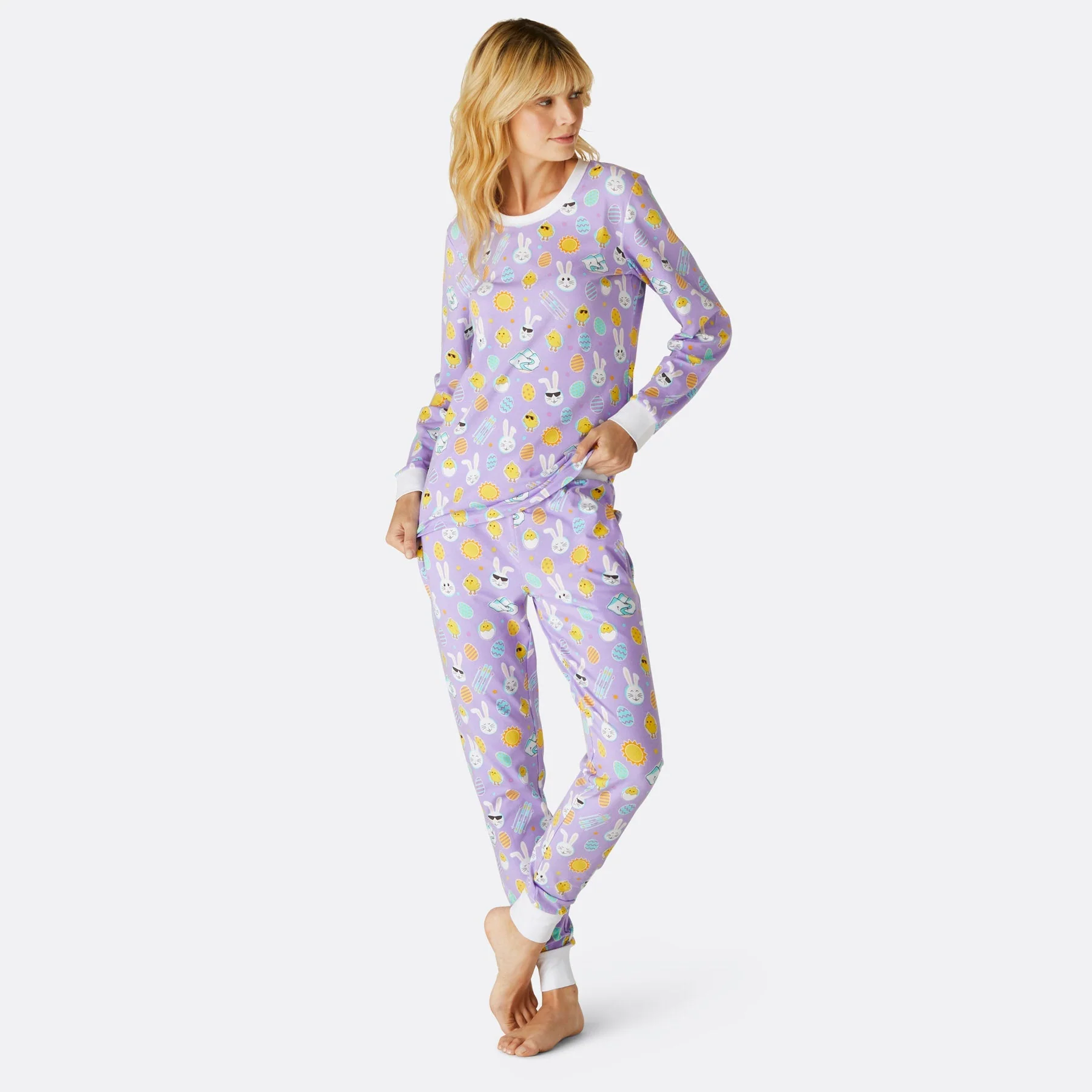 Women's Purple Easter Pyjamas - Image 2