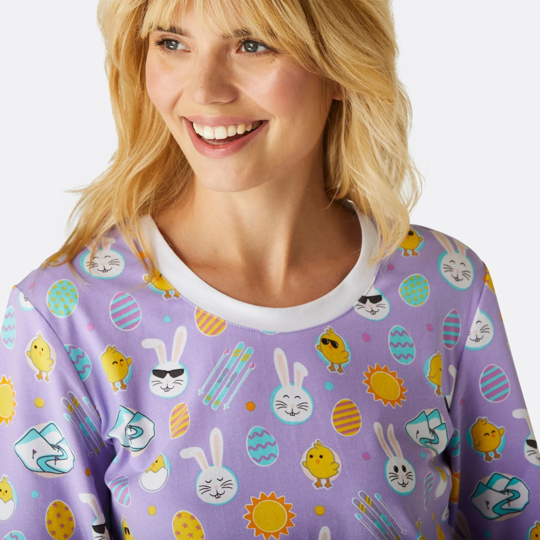 Women's Purple Easter Pyjamas - Image 4