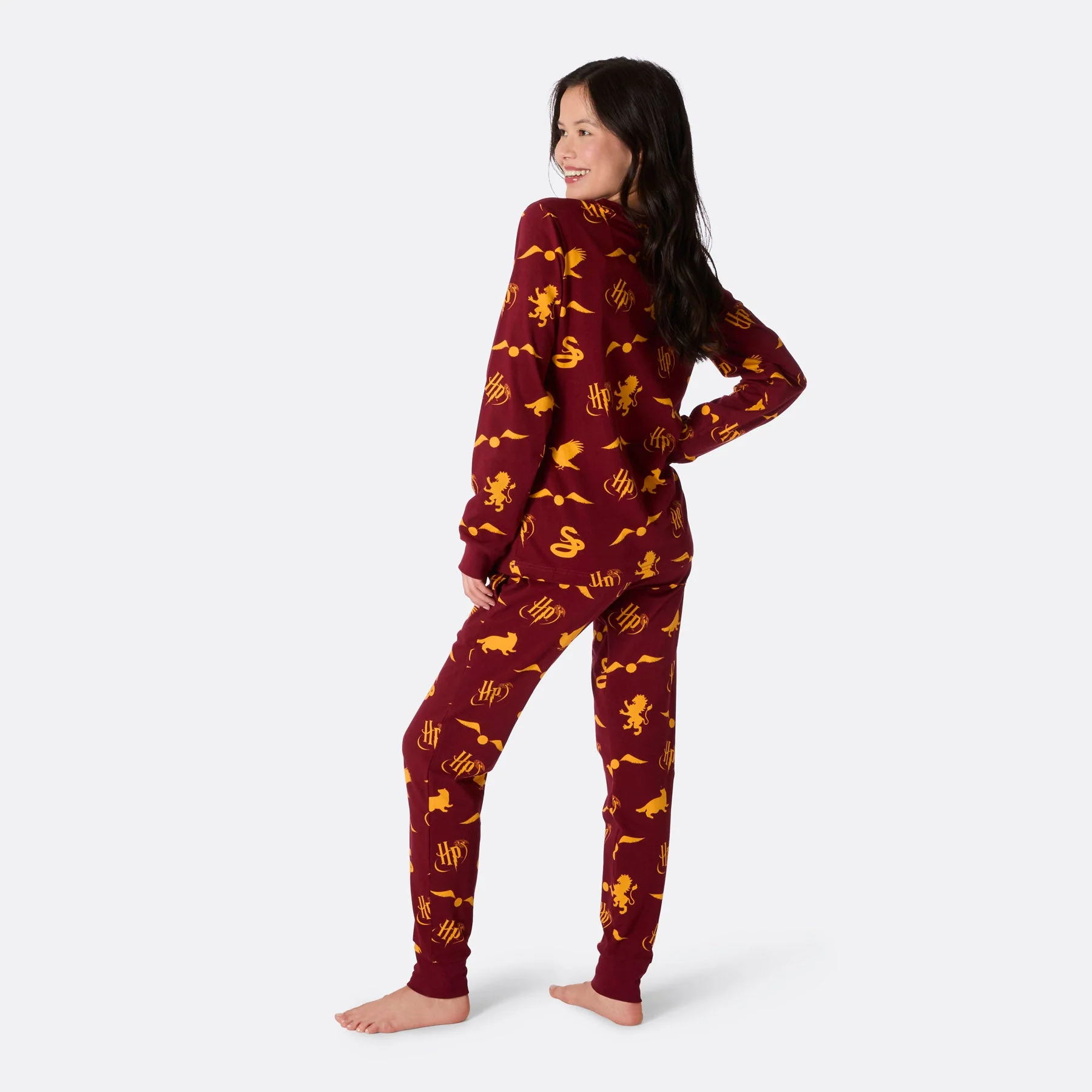 Women's Red Harry Potter Pyjamas - Image 3