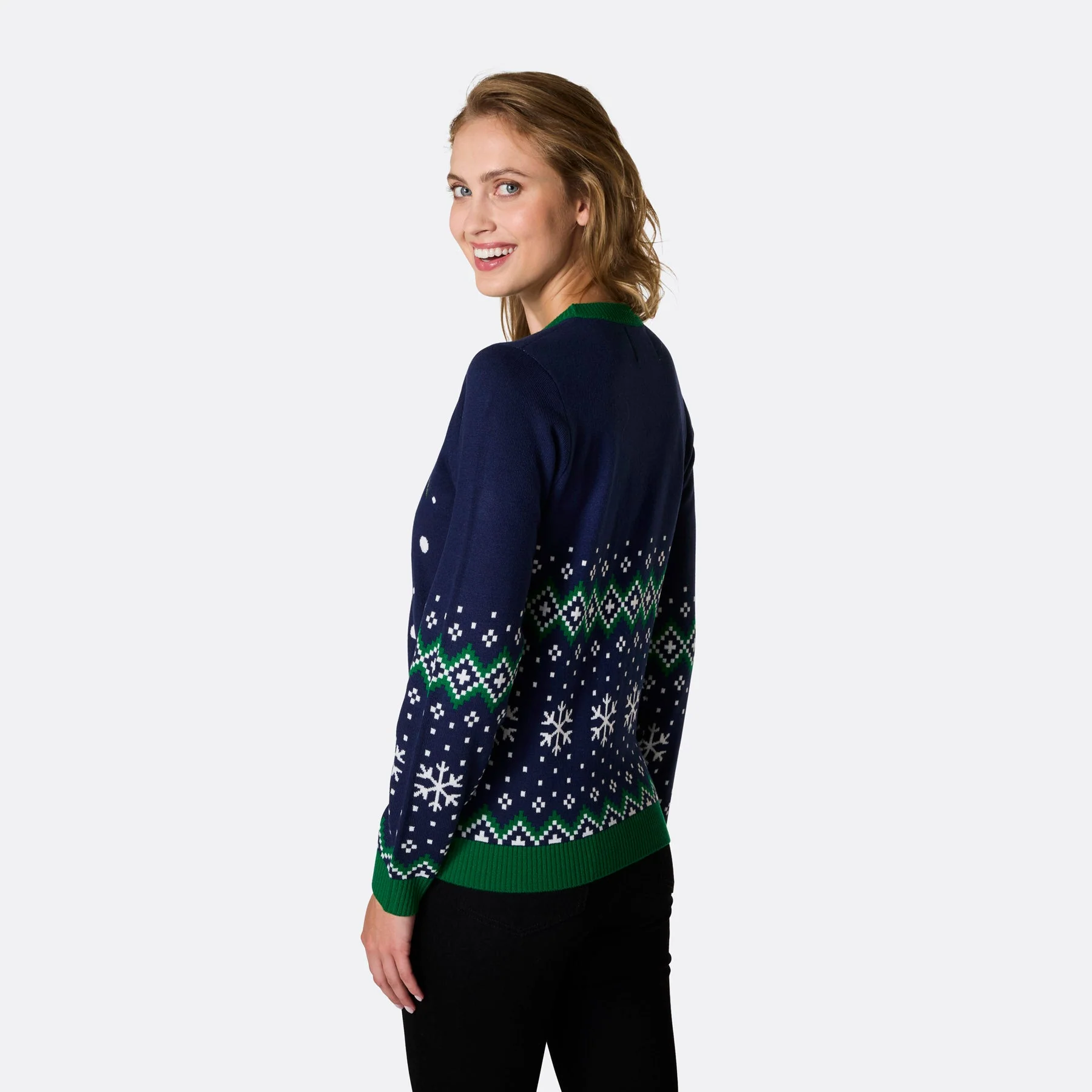 Women's Rudolph Christmas Sweater - Image 3