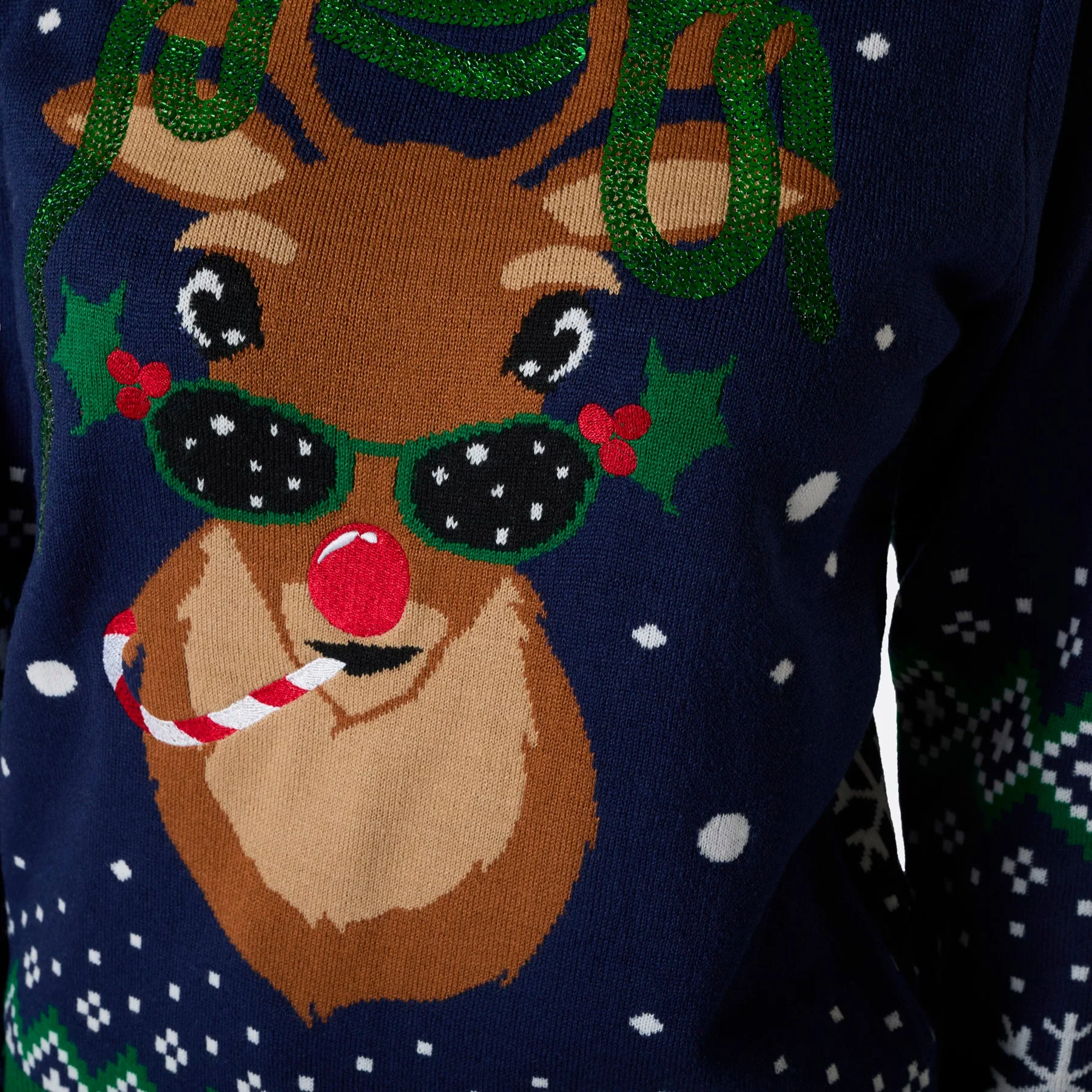 Women's Rudolph Christmas Sweater - Image 4