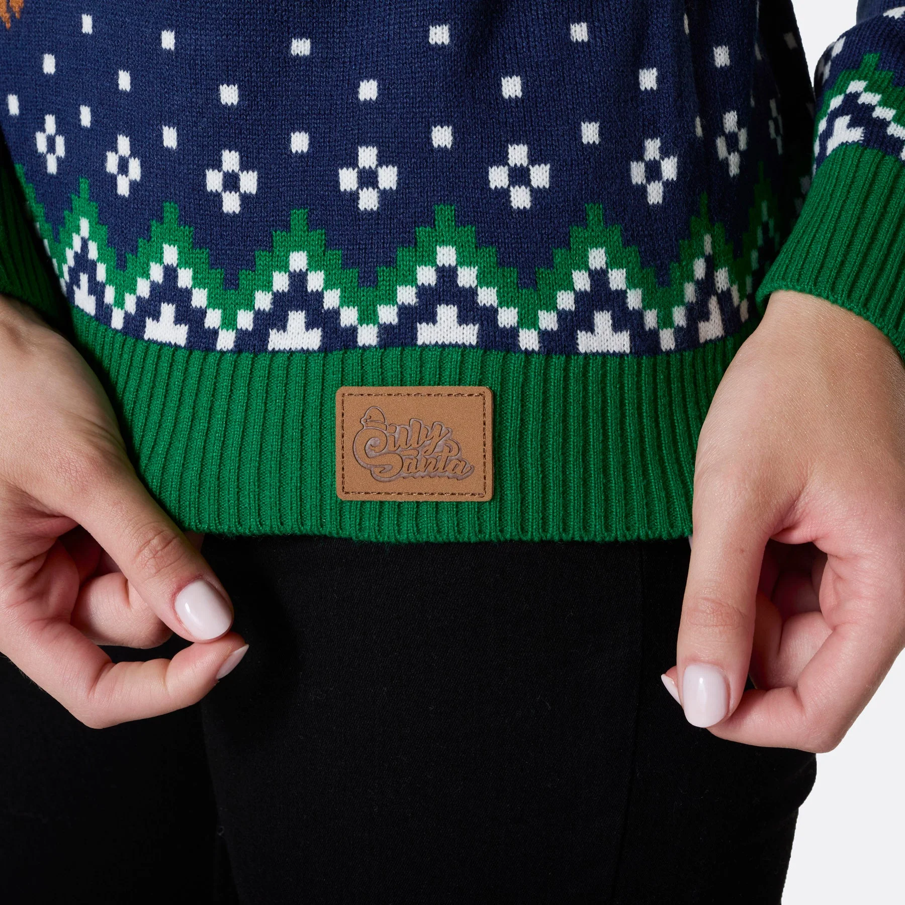 Women's Rudolph Christmas Sweater - Image 5