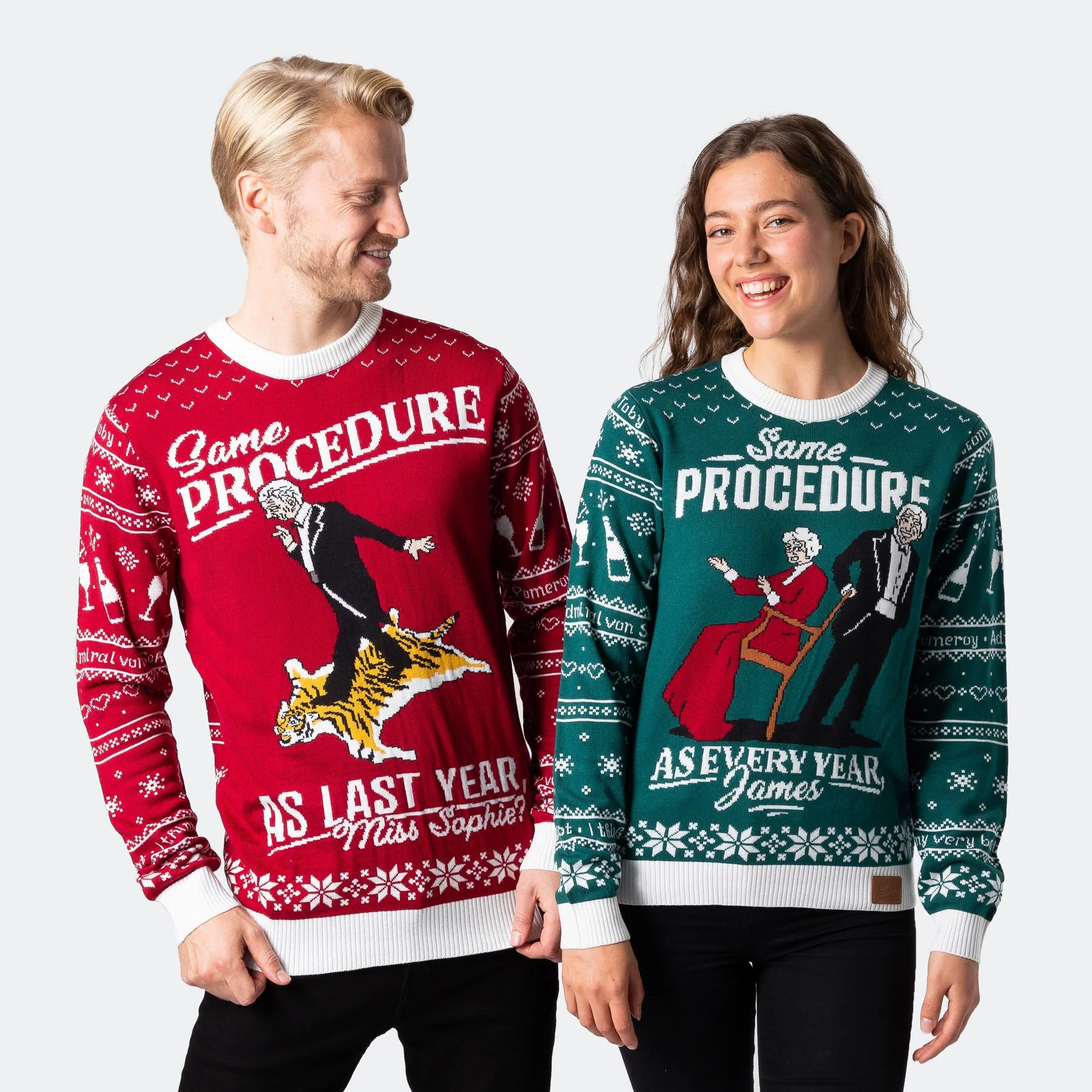 Women's The 90th Birthday Red Christmas Sweater - Image 3