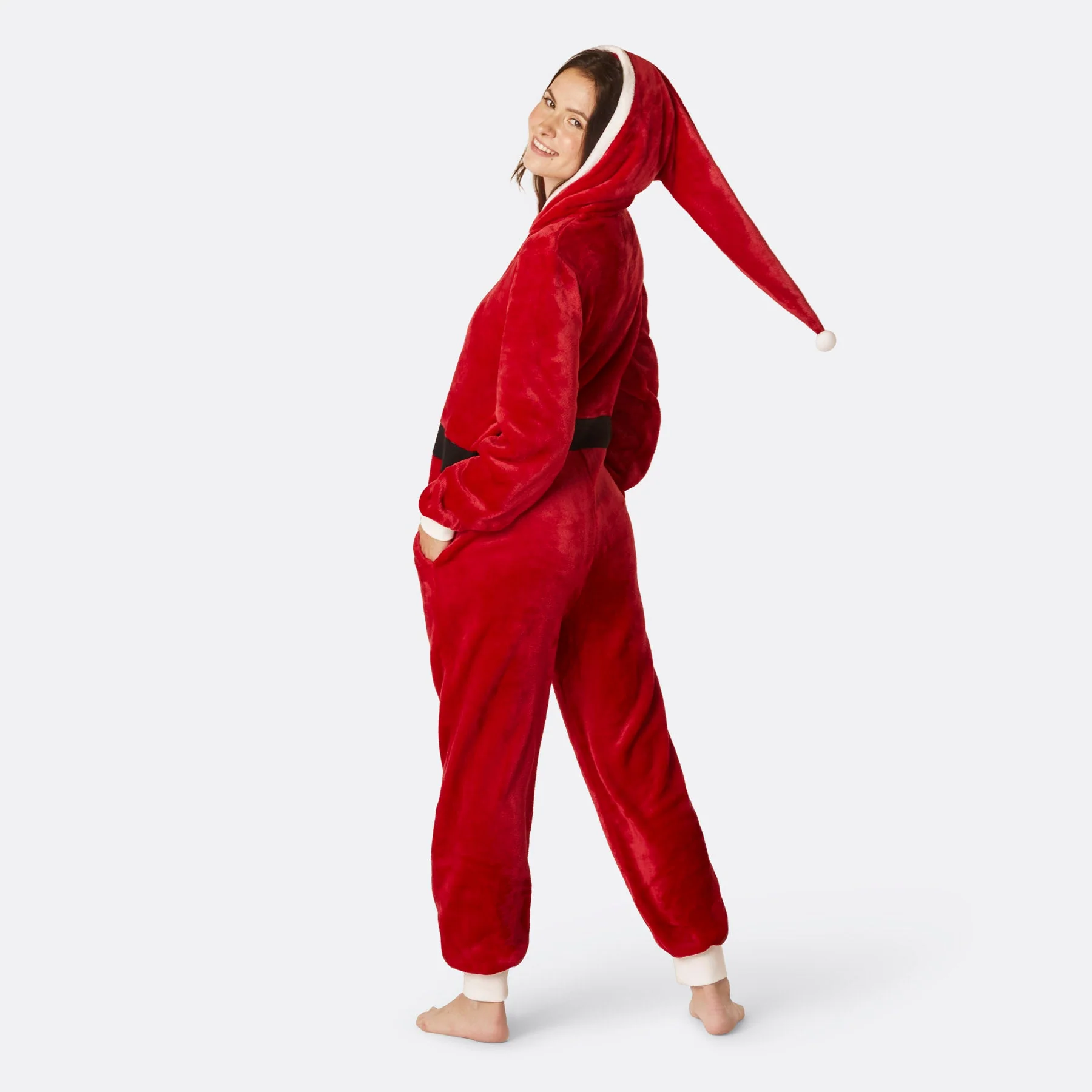 Women's Santa Onesie - Image 3