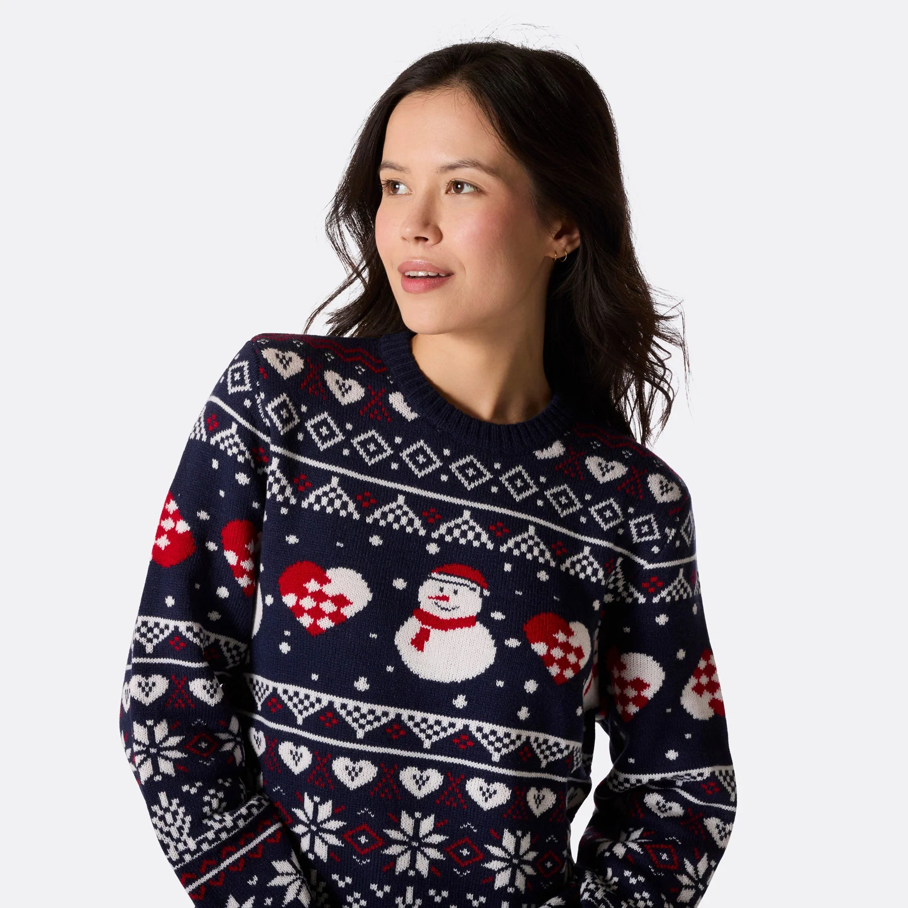 Women's Snowman Christmas Sweater - Image 4