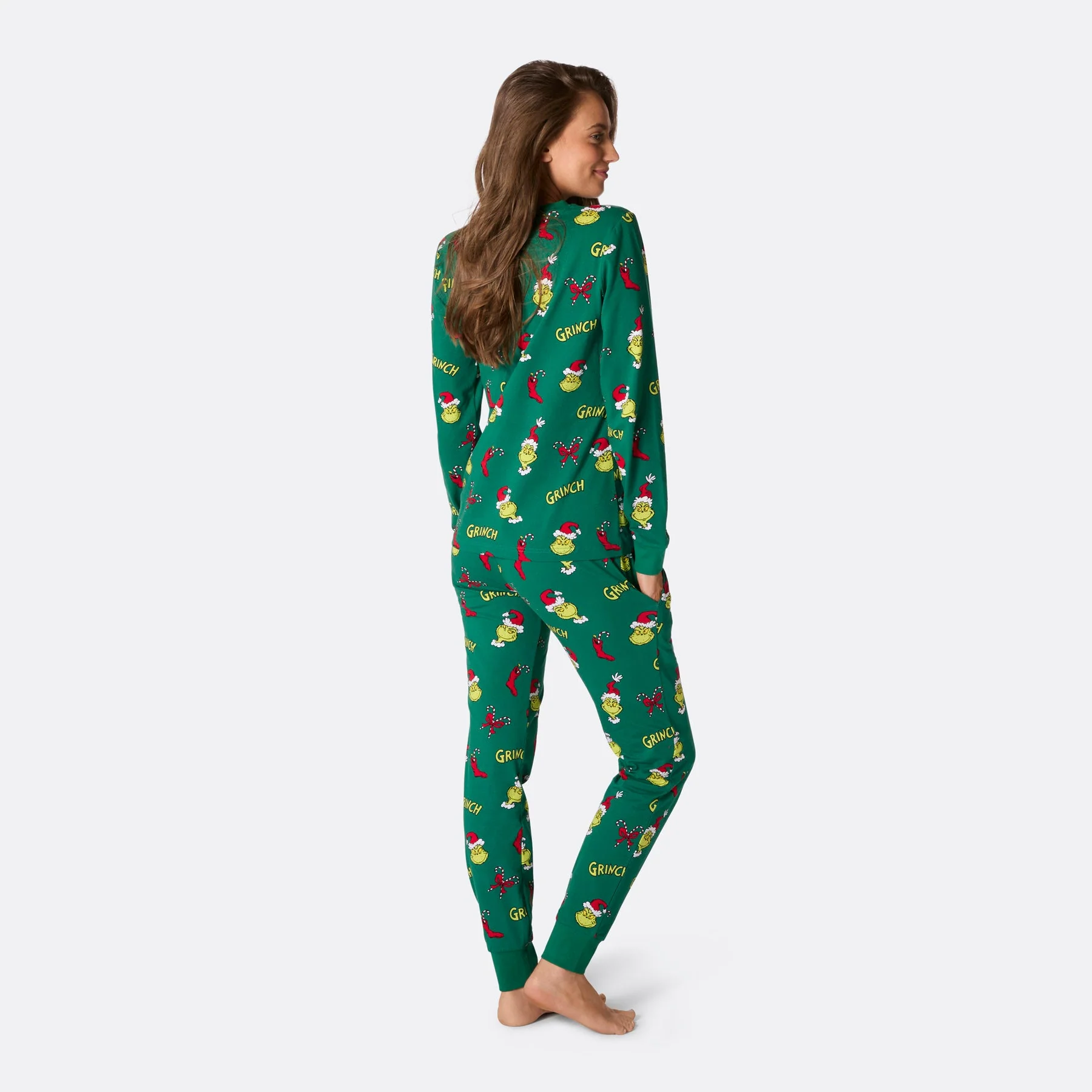 Women's The Grinch Christmas Pyjamas - Image 3