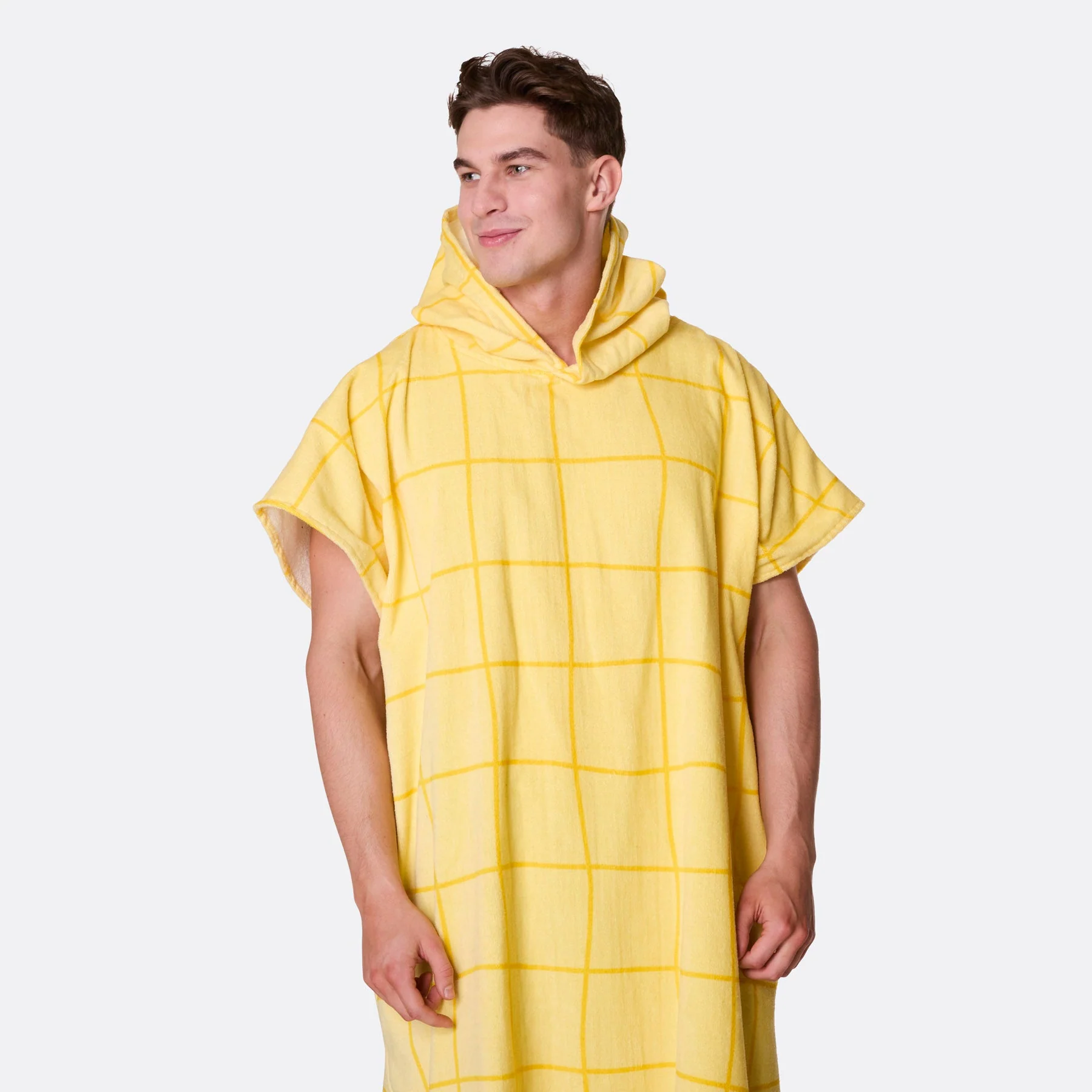 Yellow Pool Towel Poncho - Image 5
